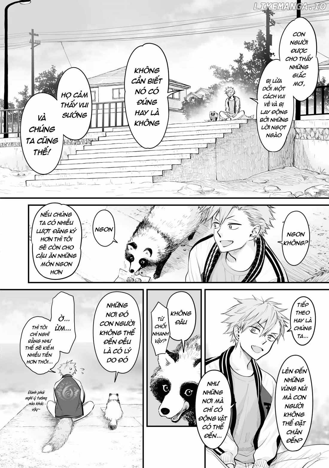 OL who was scouted by a raccoon when she tried to die Chapter 22 - page 10