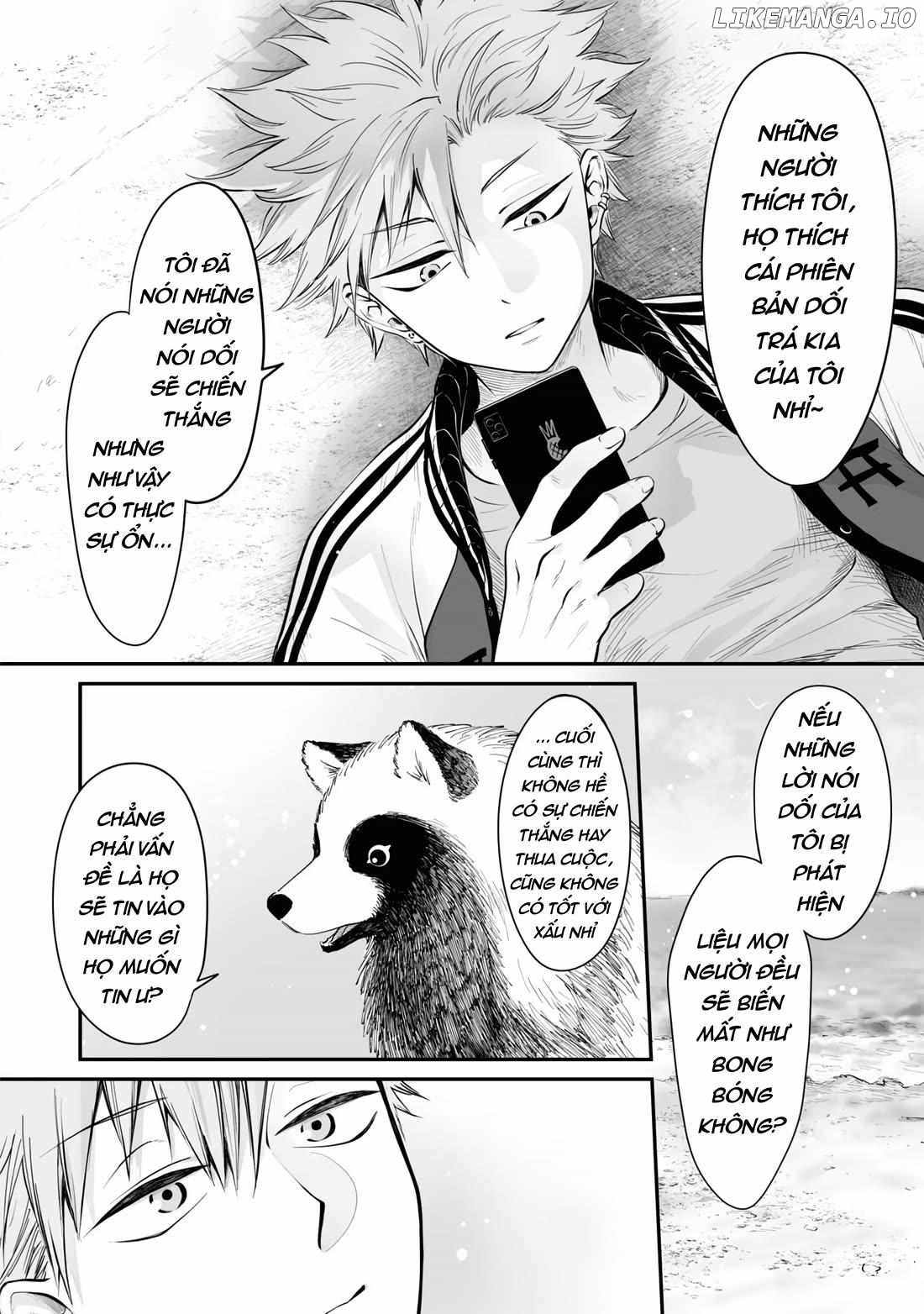 OL who was scouted by a raccoon when she tried to die Chapter 22 - page 12