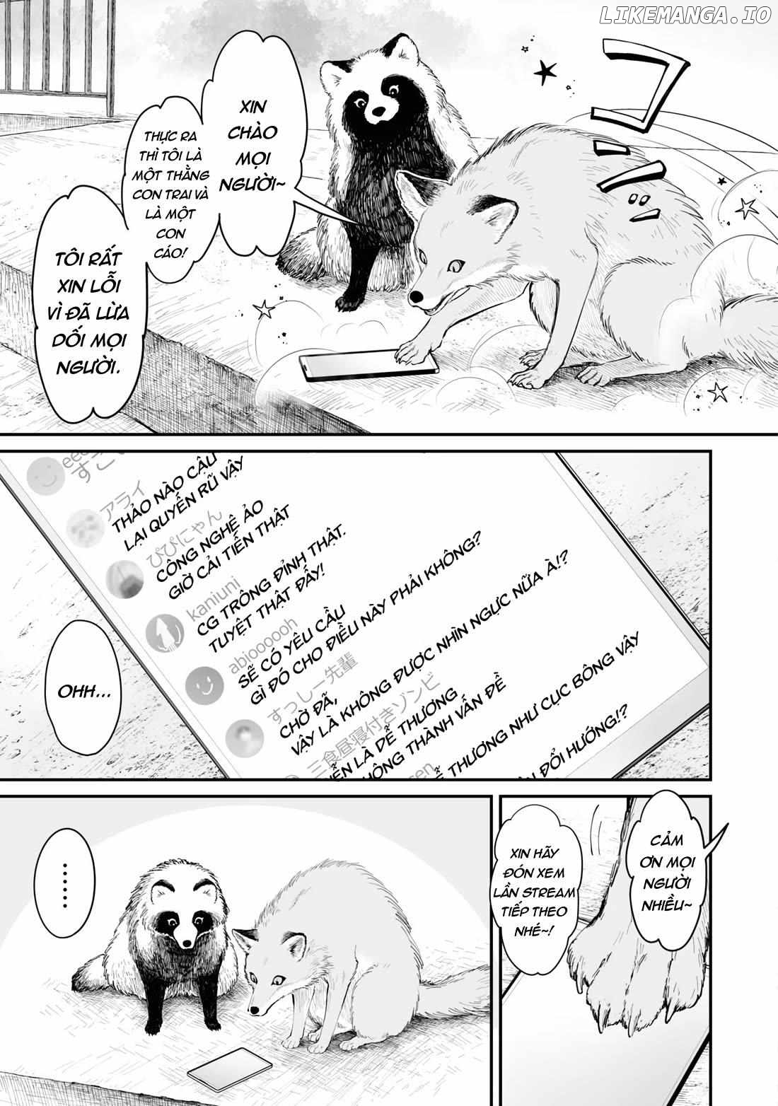 OL who was scouted by a raccoon when she tried to die Chapter 22 - page 13