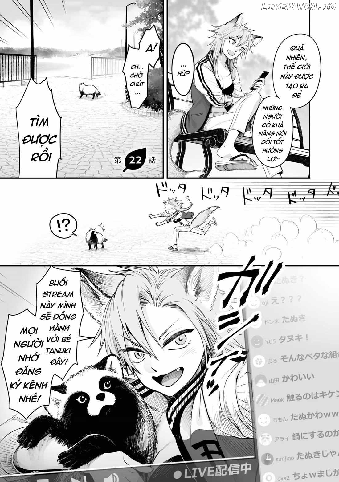 OL who was scouted by a raccoon when she tried to die Chapter 22 - page 5