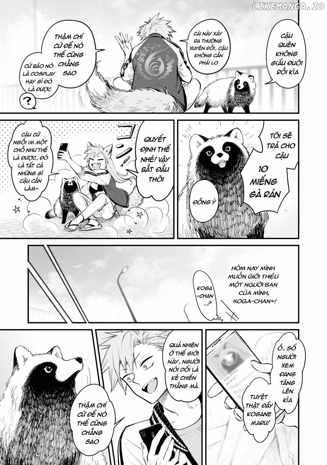 OL who was scouted by a raccoon when she tried to die Chapter 22 - page 9