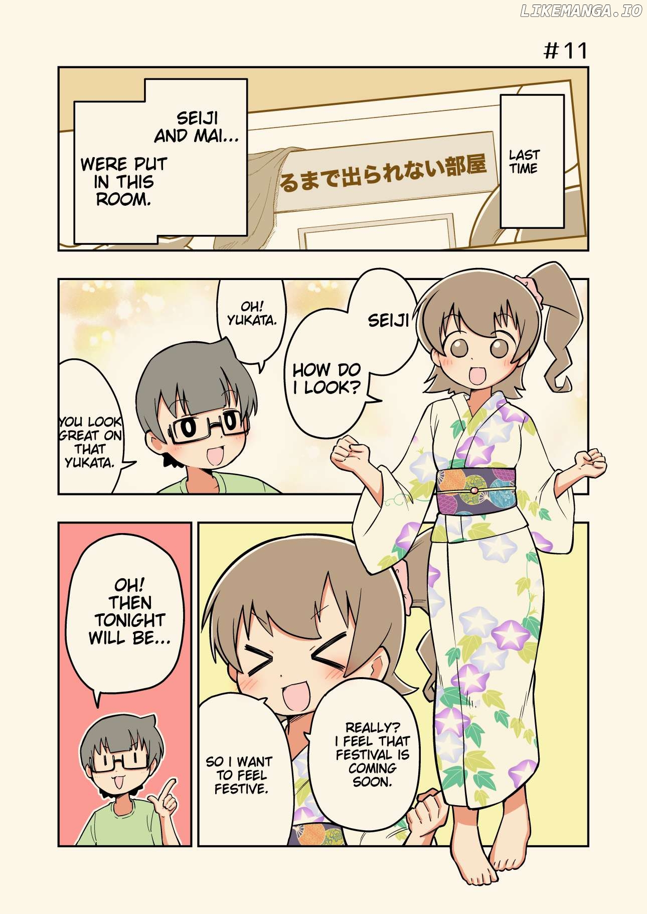 A Pair Of Childhood Friends Who Were Put Into One Of "those" Rooms Chapter 11 - page 1