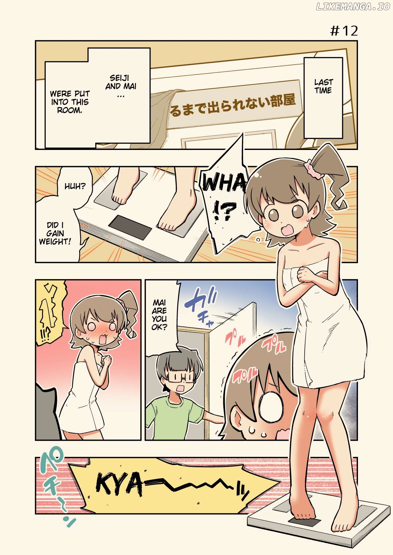 A Pair Of Childhood Friends Who Were Put Into One Of "those" Rooms Chapter 12 - page 1