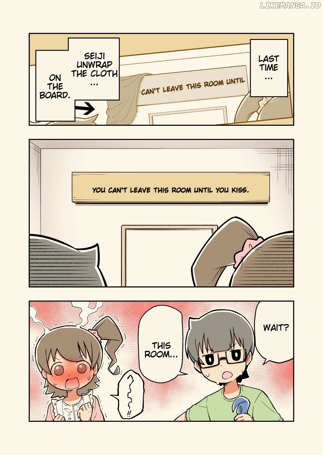 A Pair Of Childhood Friends Who Were Put Into One Of "those" Rooms Chapter 16 - page 1