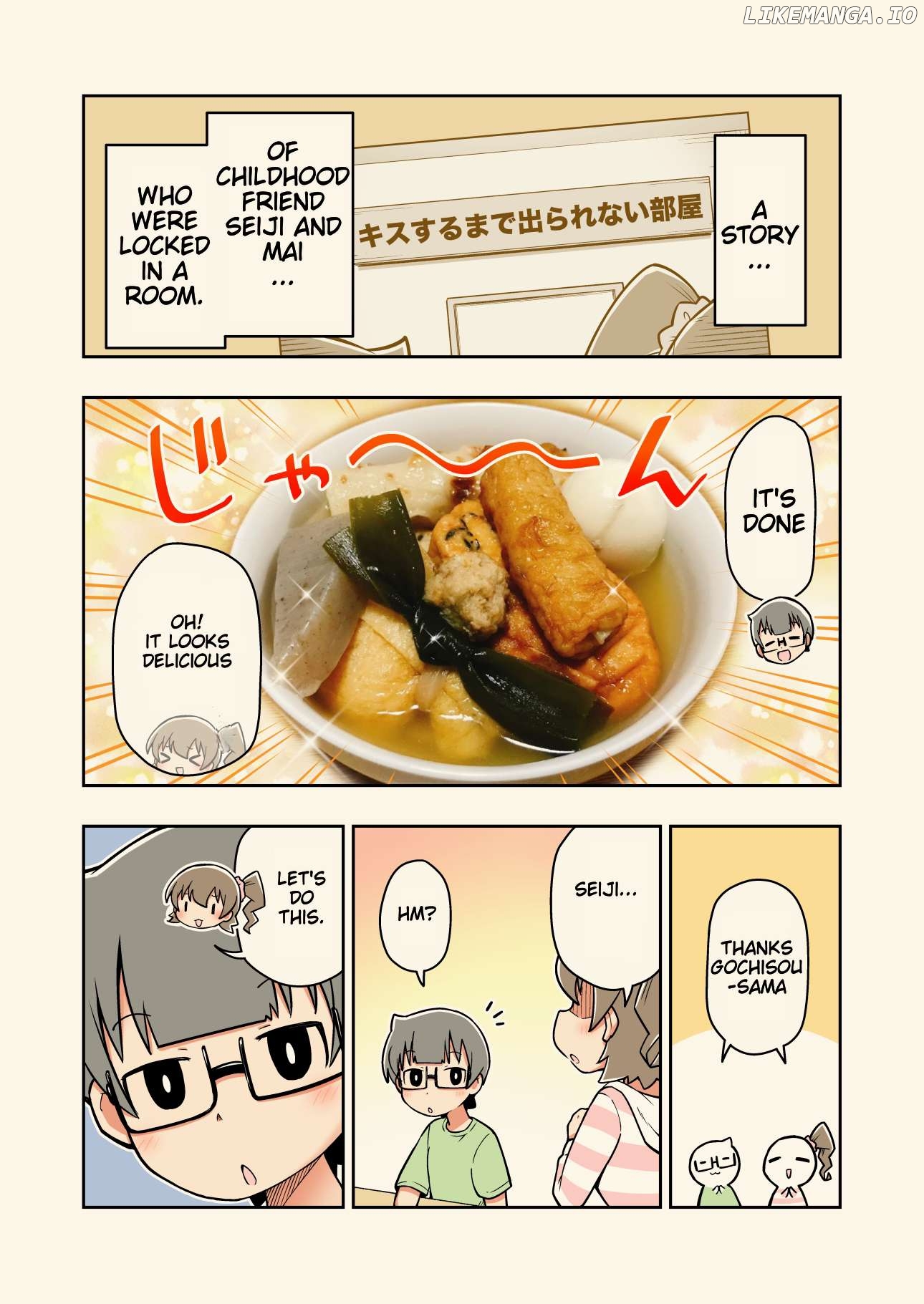 A Pair Of Childhood Friends Who Were Put Into One Of "those" Rooms Chapter 20 - page 1