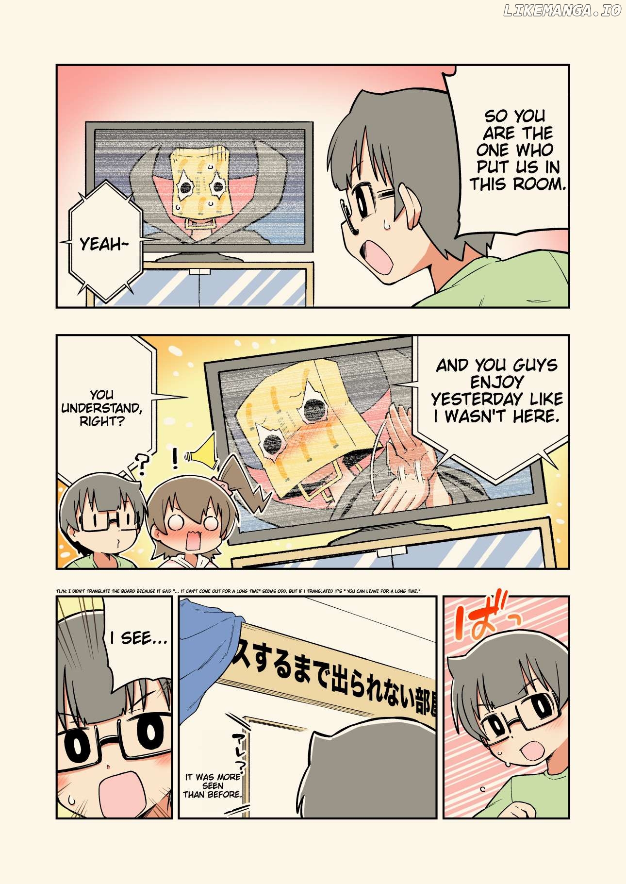 A Pair Of Childhood Friends Who Were Put Into One Of "those" Rooms Chapter 8 - page 2