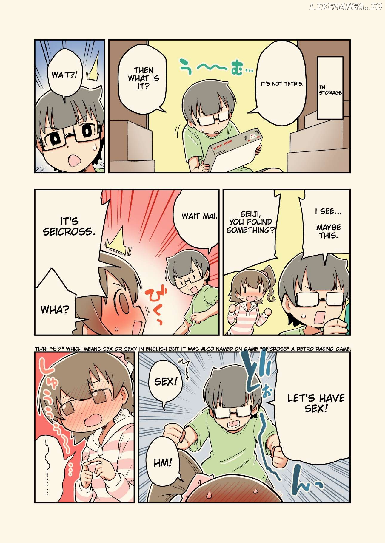 A Pair Of Childhood Friends Who Were Put Into One Of "those" Rooms Chapter 8.5 - page 1