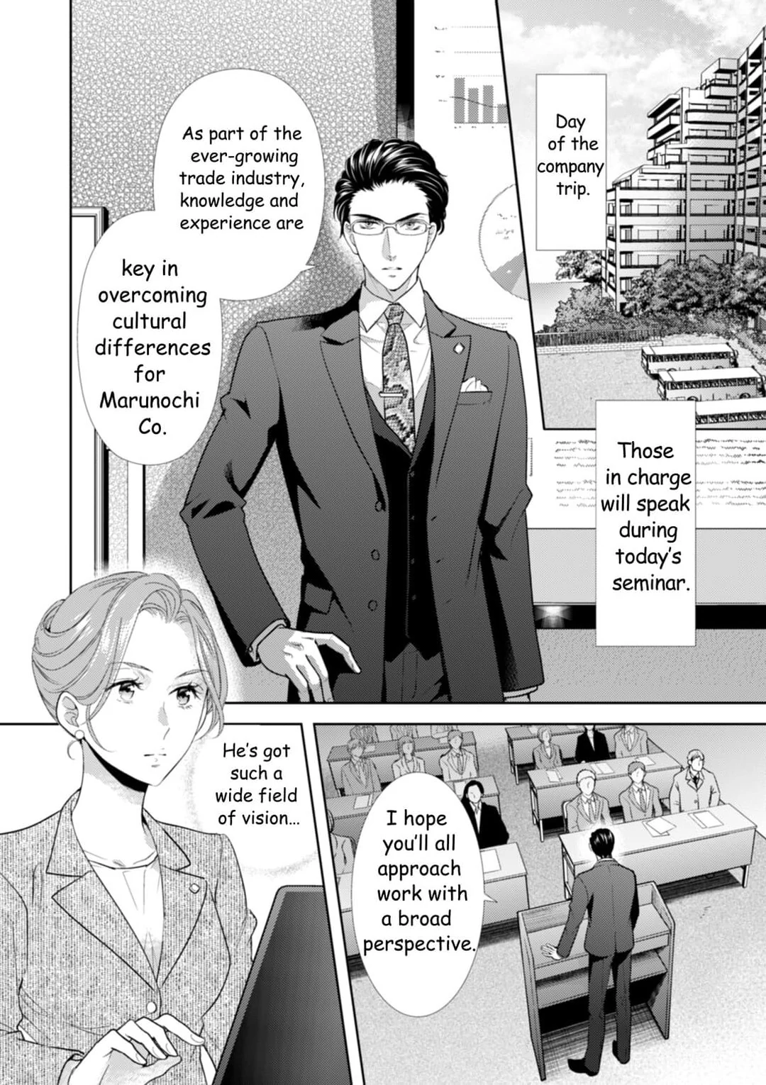 The Man Behind the Glasses Chapter 4 - page 2