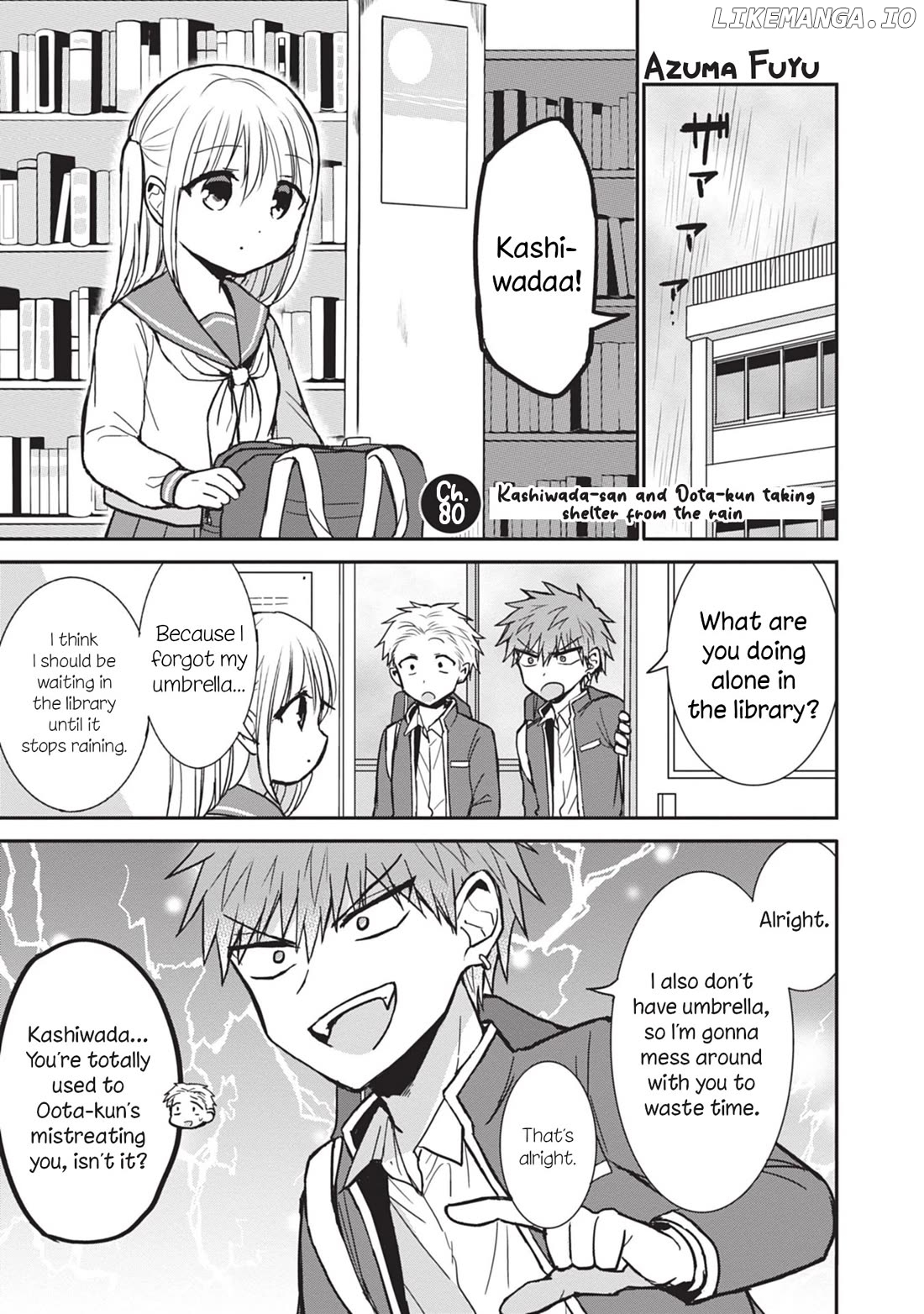 Expressionless Face Girl and Emotional Face Boy Chapter 80 - page 1