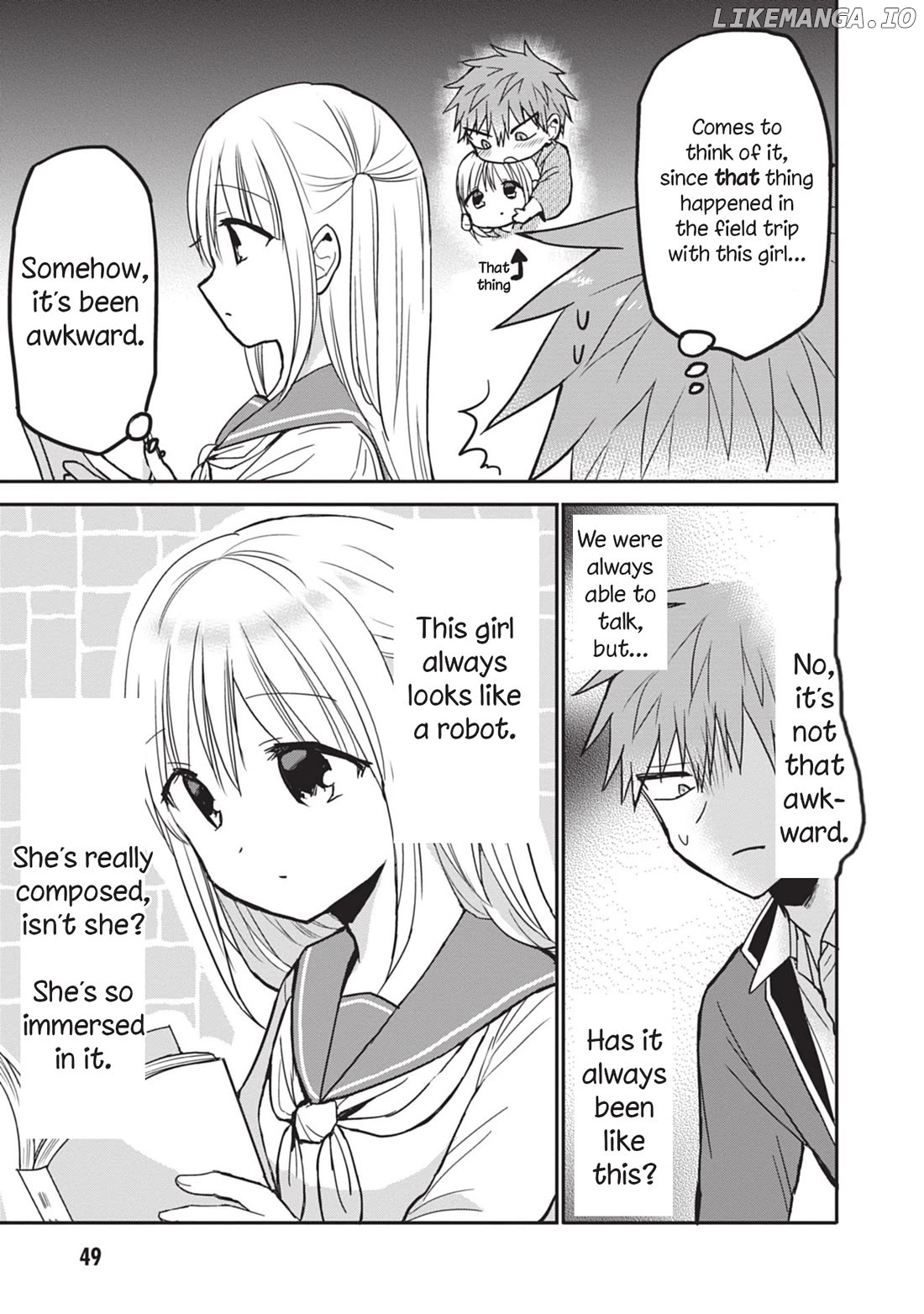 Expressionless Face Girl and Emotional Face Boy Chapter 80 - page 3