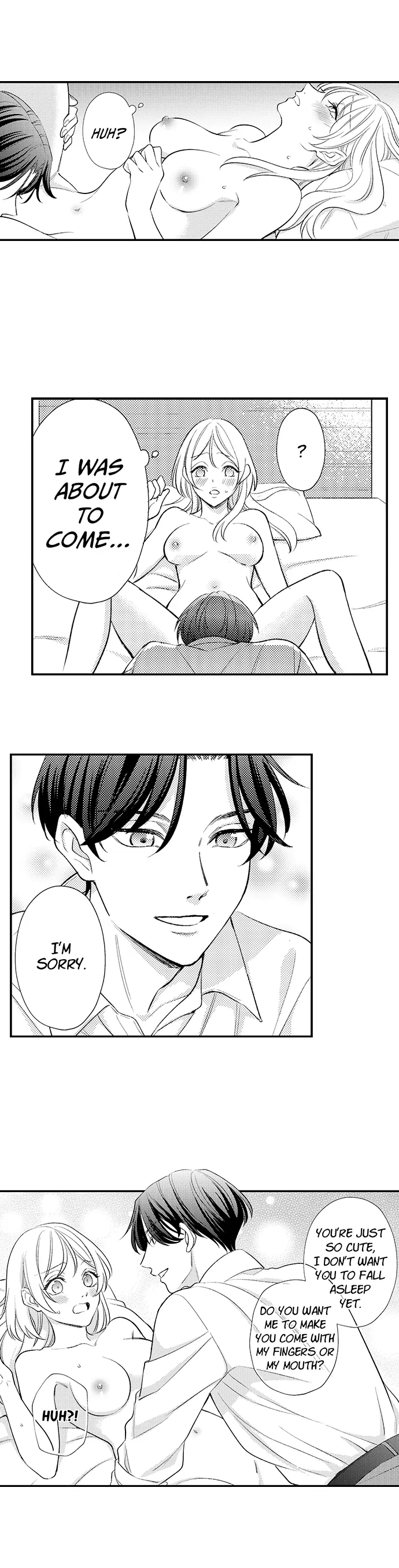 Dozing in Desire: A Sweet, Passionate Night with My Cool Colleague Chapter 10 - page 3