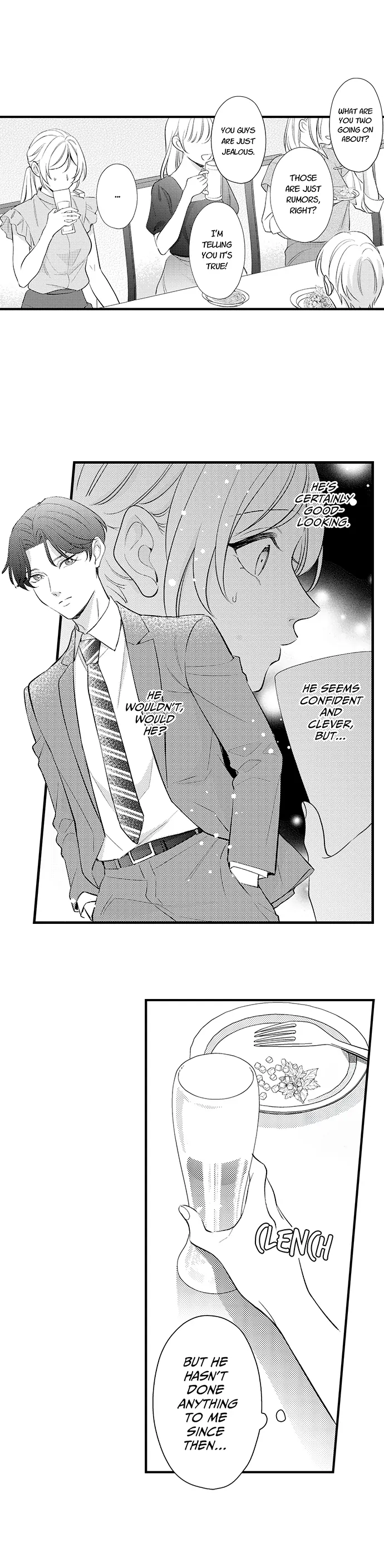 Dozing in Desire: A Sweet, Passionate Night with My Cool Colleague Chapter 8 - page 3