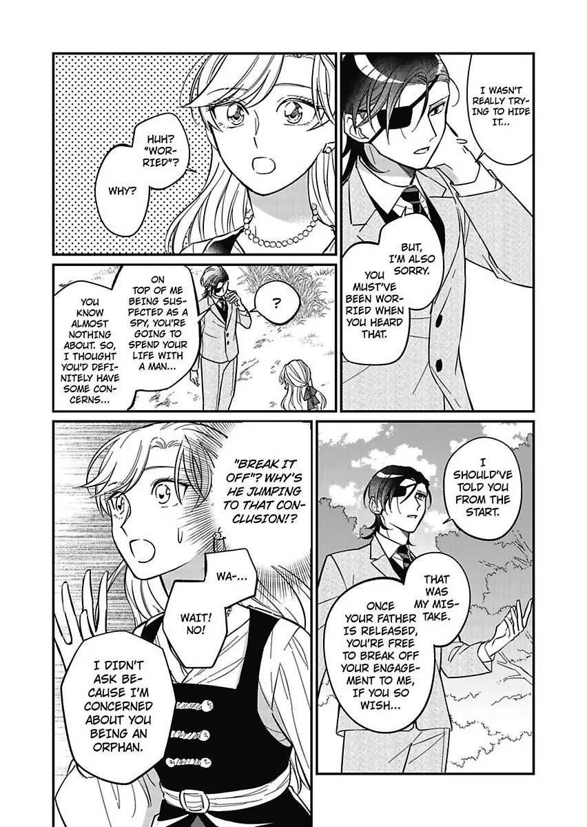 Akuyaku Reijou ni Tensei Shitara Tekikoku Mittei ni Kyuukonsaremashita!? Chapter 10 - page 22