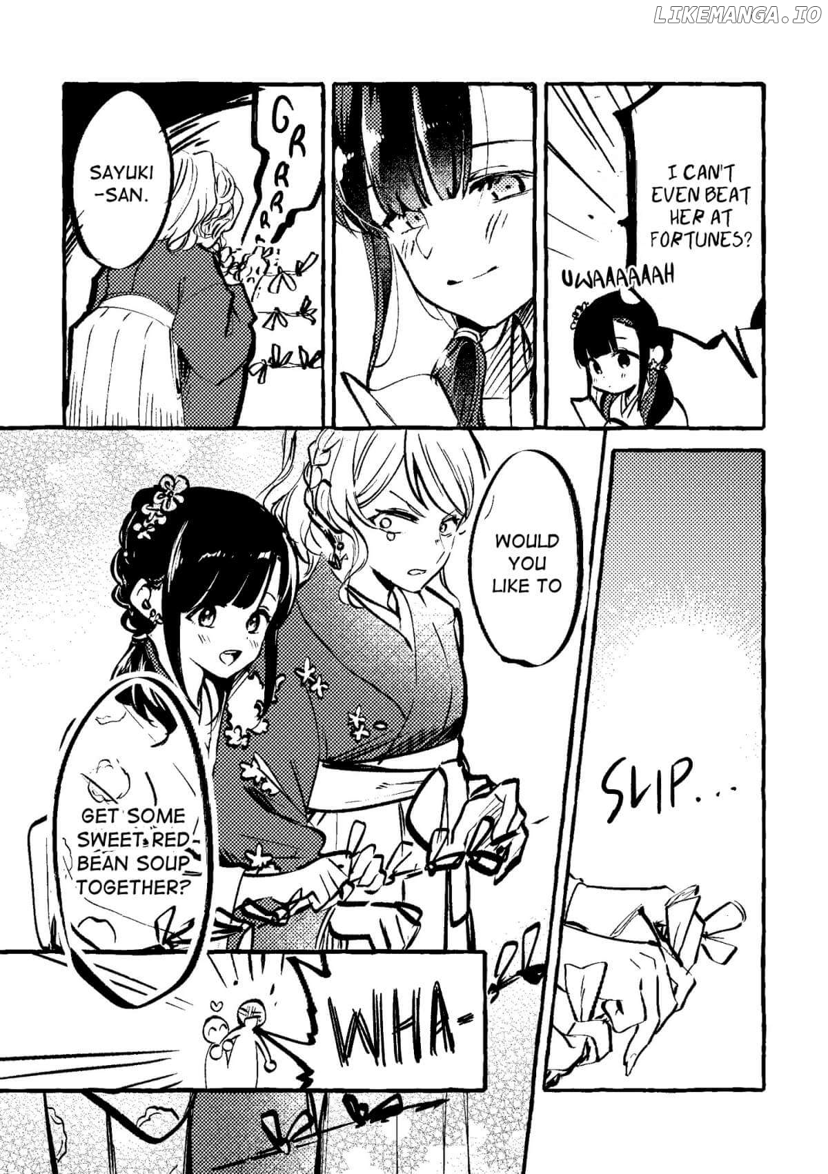 Oni Ure Idol ga Kyou mo Watashi wo Oshitekuru Chapter 10.1 - page 3