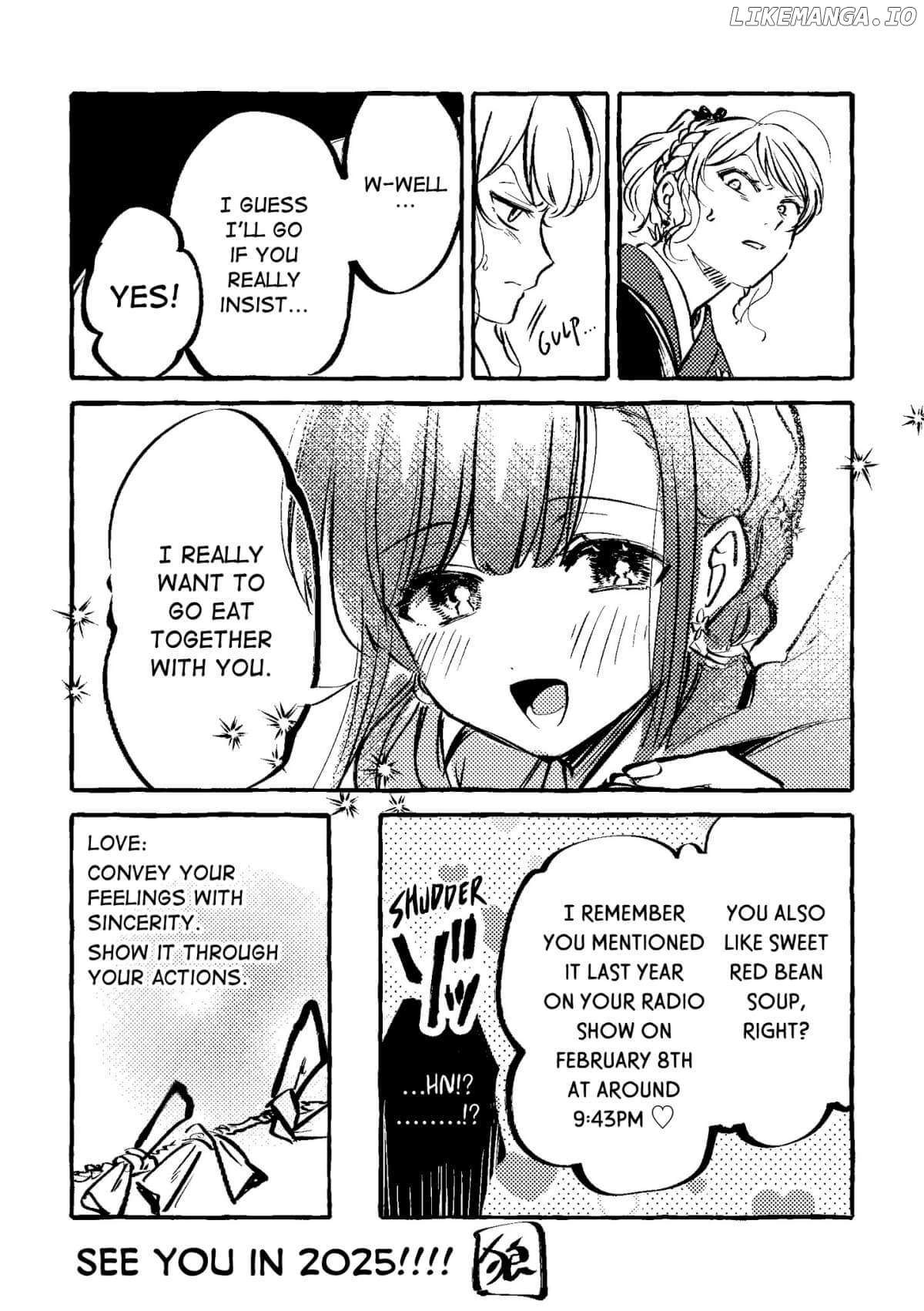 Oni Ure Idol ga Kyou mo Watashi wo Oshitekuru Chapter 10.1 - page 4