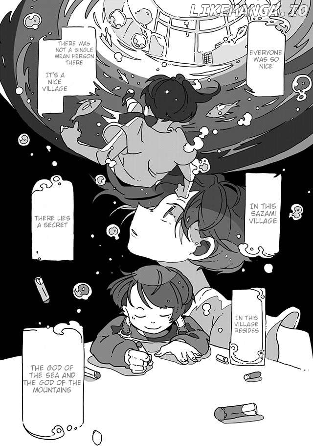 Sazanamimachi to, Hazama no Ko Chapter 11 - page 5