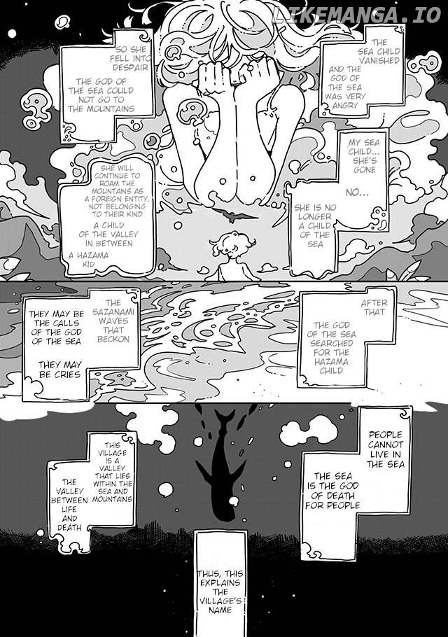 Sazanamimachi to, Hazama no Ko Chapter 11 - page 9