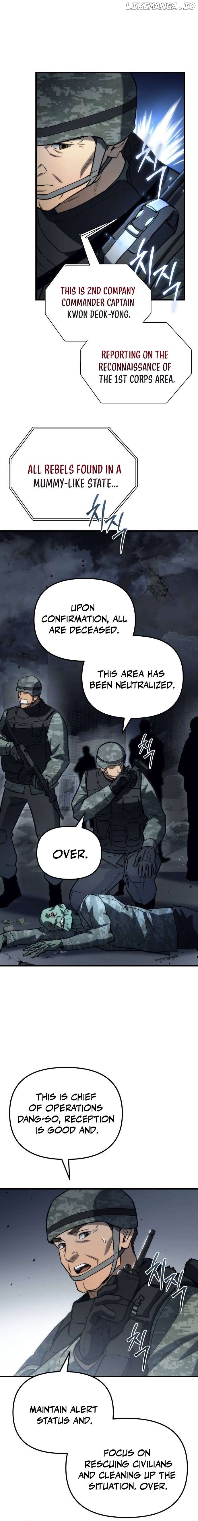Hiding a Logistics Center in The Apocalypse Chapter 28 - page 23