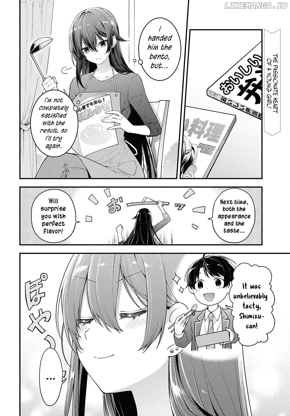 The Yankee Shimizu-san Sitting Next to Me Has Dyed Her Hair Black Chapter 4 - page 2