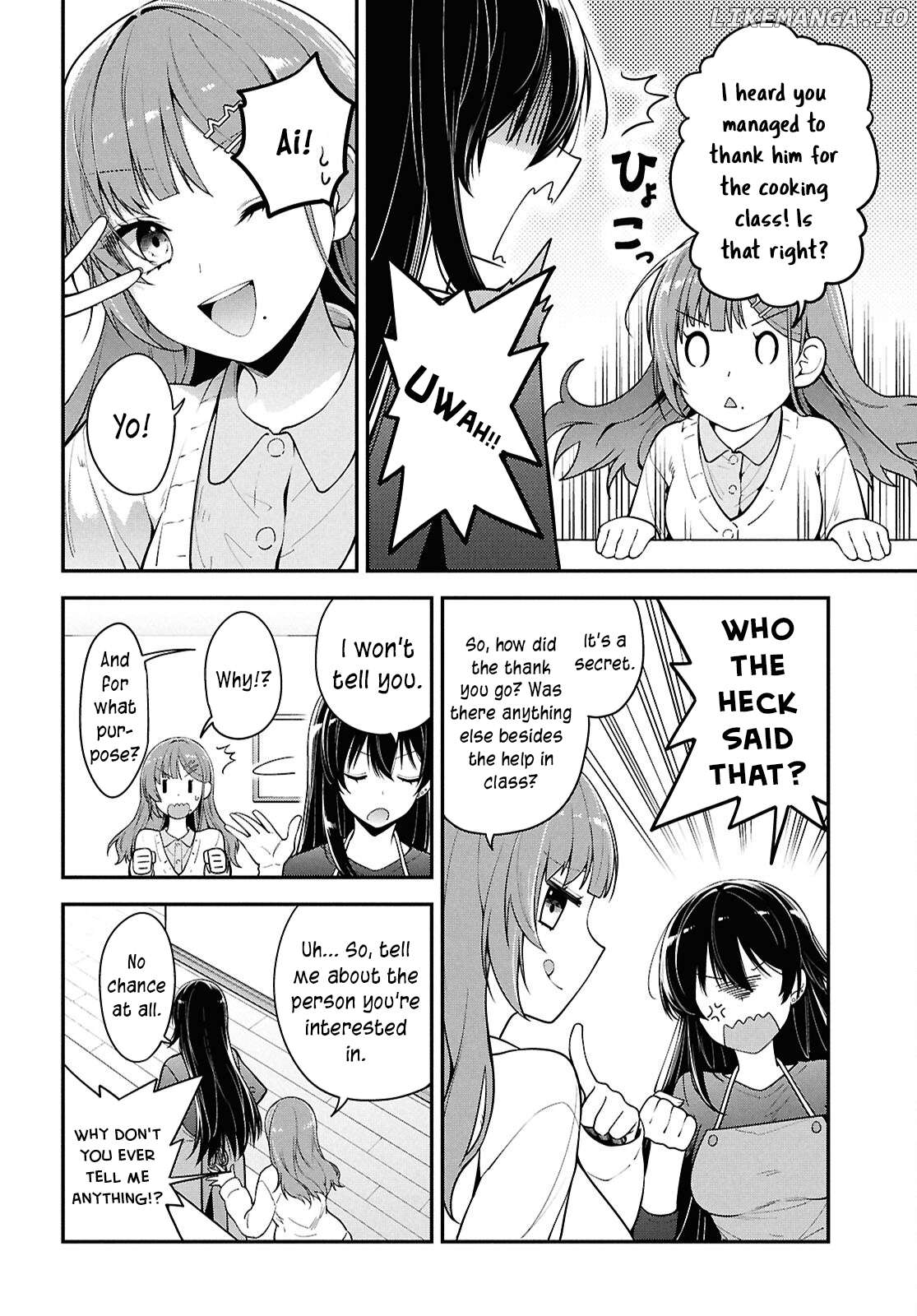 The Yankee Shimizu-san Sitting Next to Me Has Dyed Her Hair Black Chapter 4 - page 4
