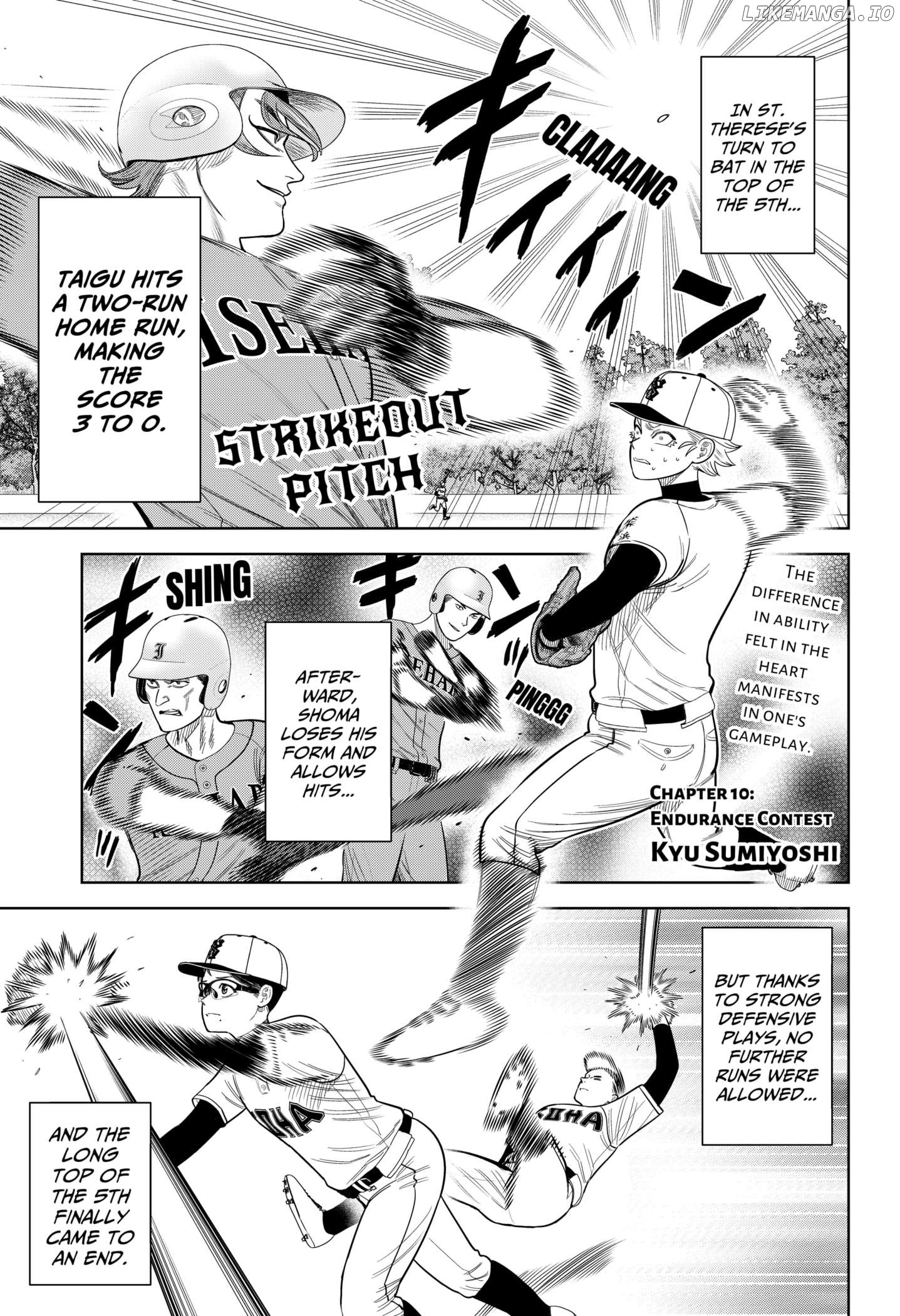 Strikeout Pitch Chapter 10 - page 1