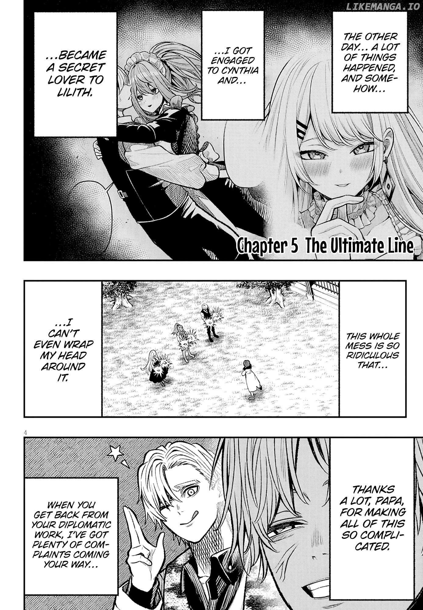 Reincarnated as the lazy and villainous noble, I broke the scenario and became the most formidable with extraordinary magic Chapter 5 - page 4
