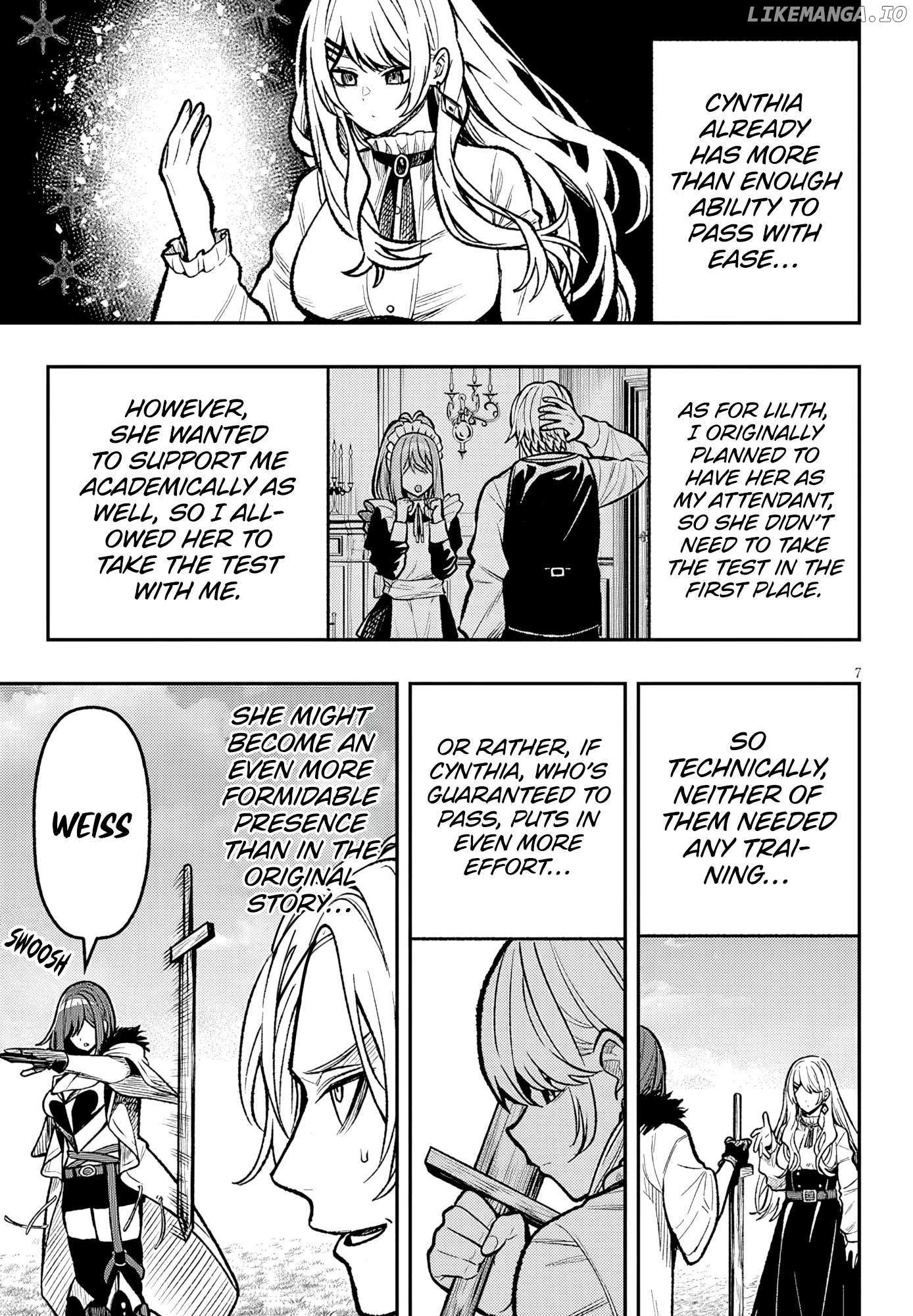 Reincarnated as the lazy and villainous noble, I broke the scenario and became the most formidable with extraordinary magic Chapter 5 - page 7