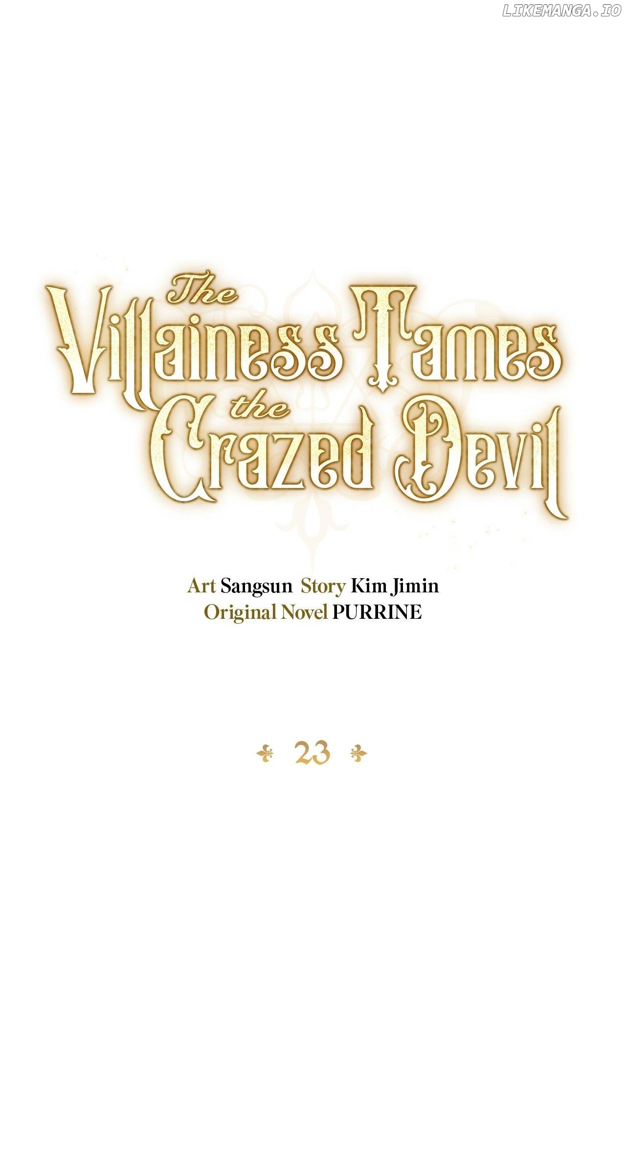 The Villainess Tames the Crazed Devil Chapter 23 - page 18