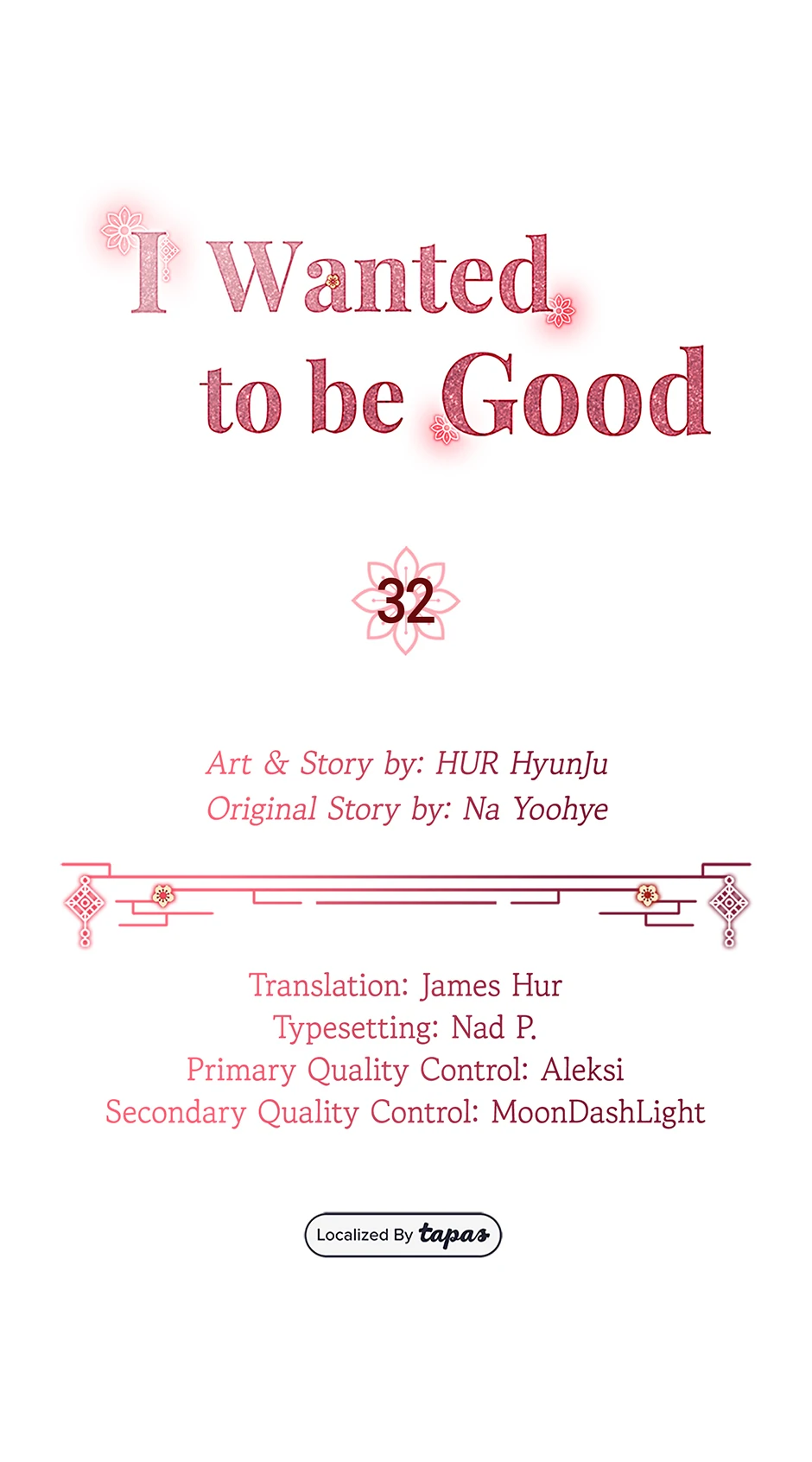 I Want to Live a Good Life Chapter 32 - page 1