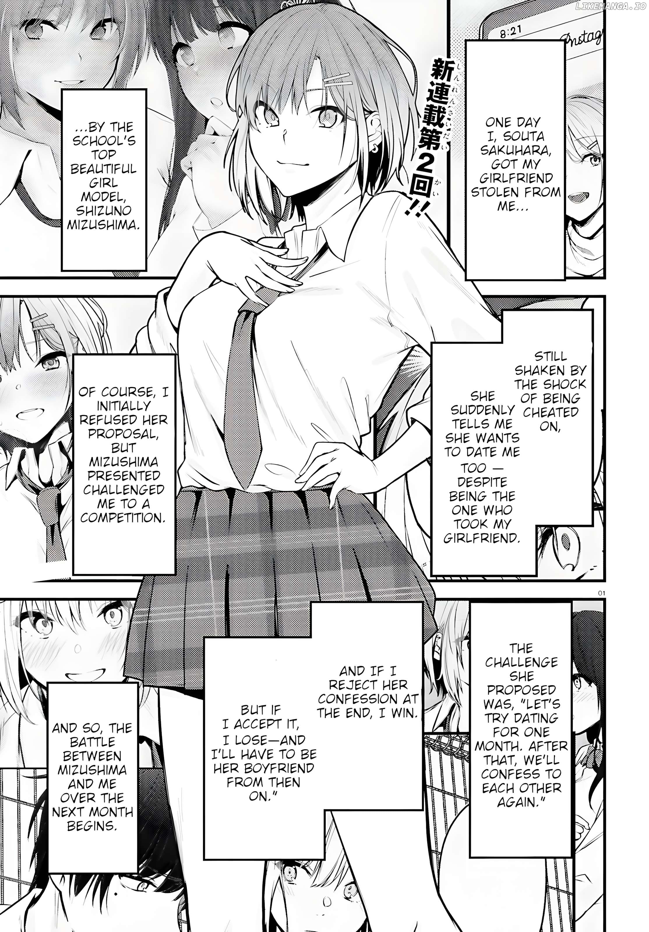 The Handsome Girl Who Stole My Girlfriend Seems to Be After Me Now Chapter 2 - page 1