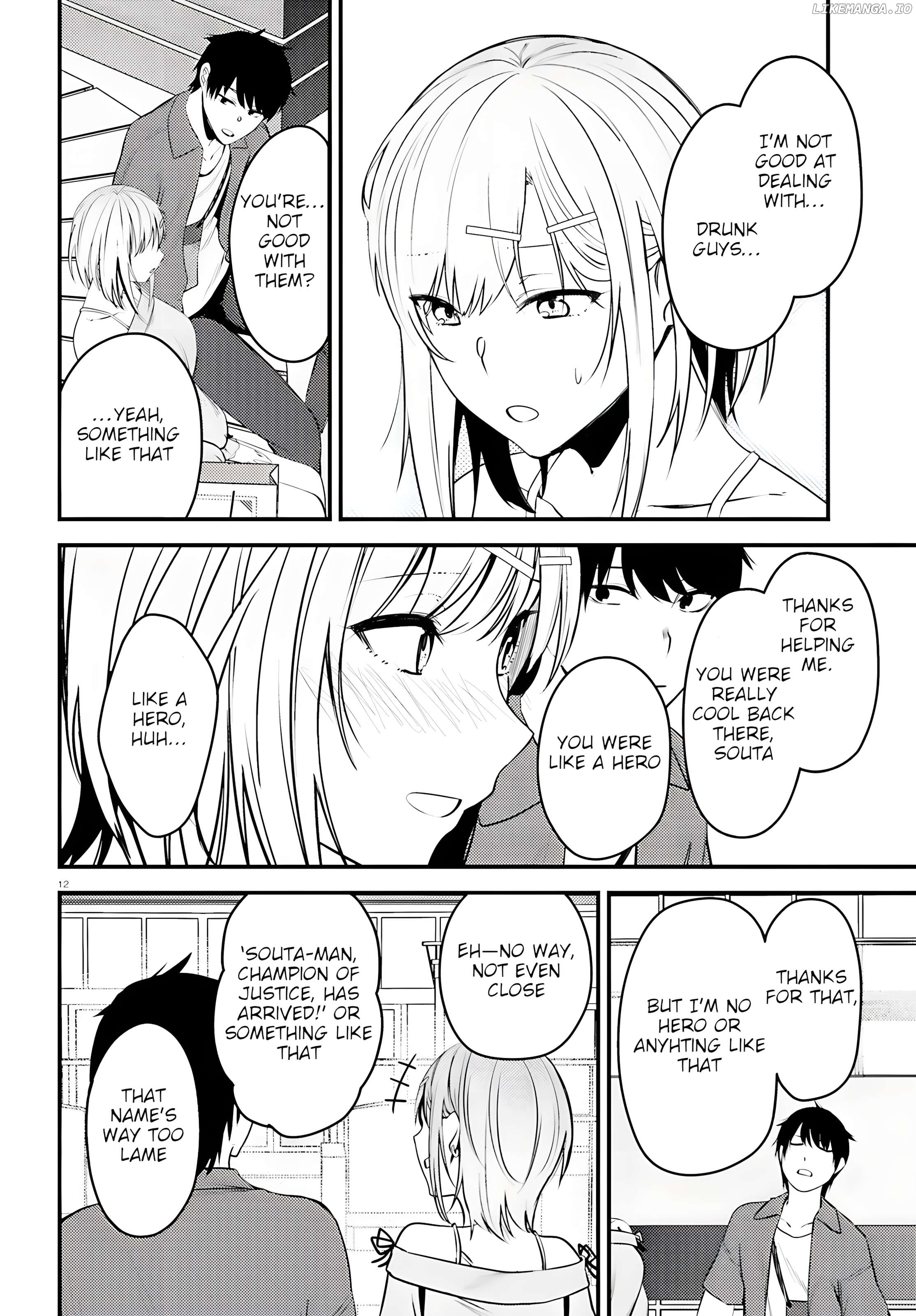 The Handsome Girl Who Stole My Girlfriend Seems to Be After Me Now Chapter 3 - page 12