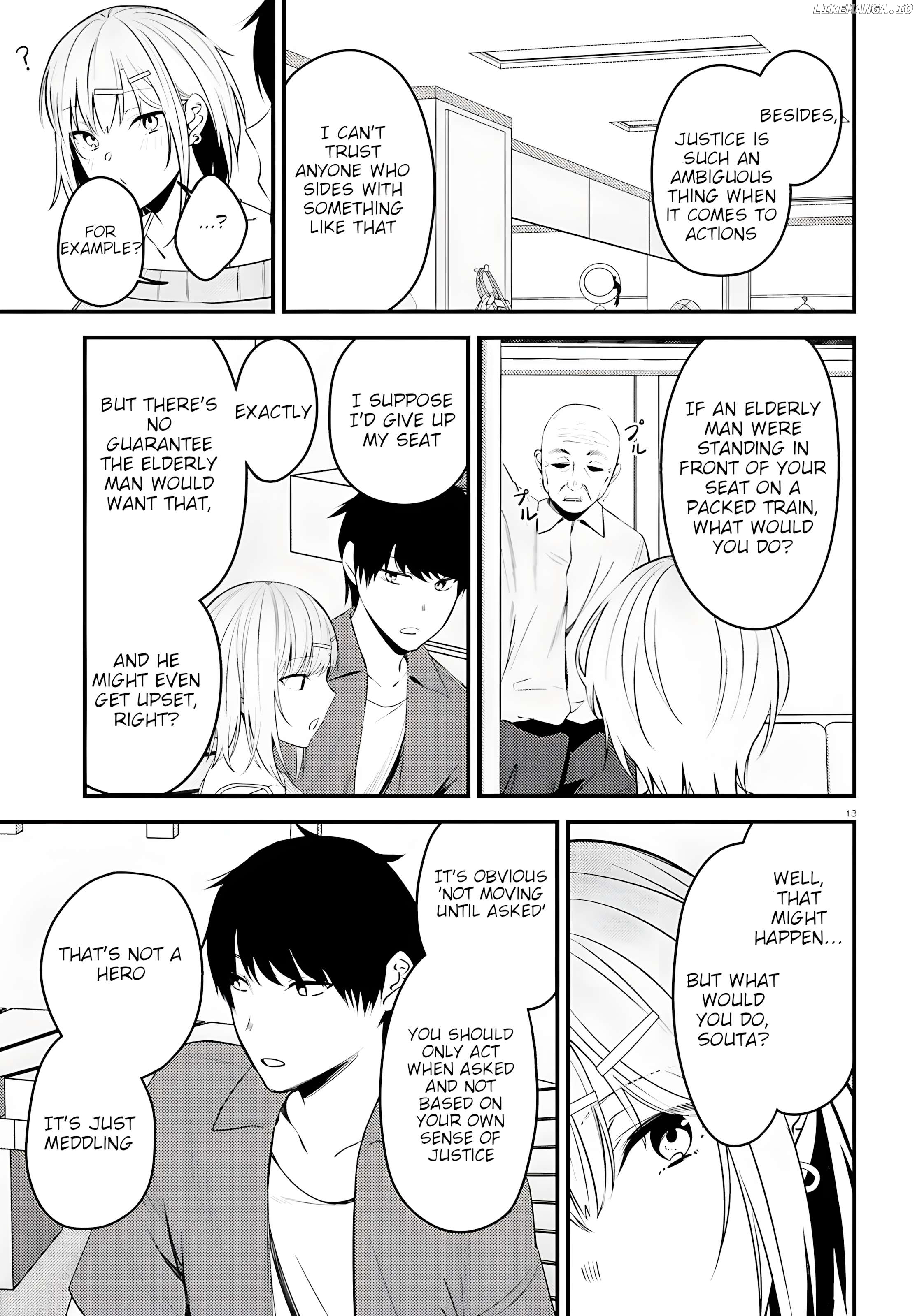The Handsome Girl Who Stole My Girlfriend Seems to Be After Me Now Chapter 3 - page 13