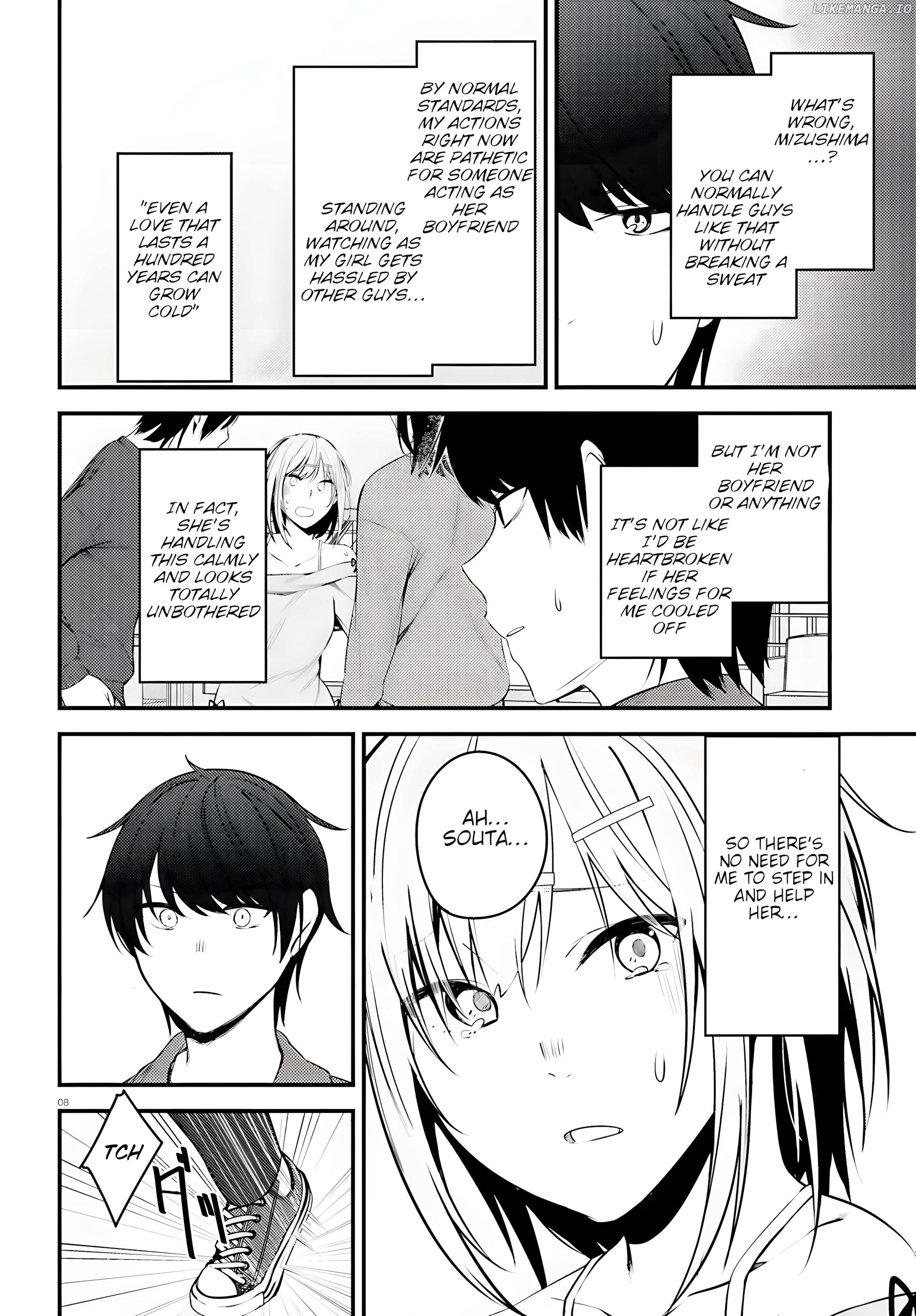 The Handsome Girl Who Stole My Girlfriend Seems to Be After Me Now Chapter 3 - page 8