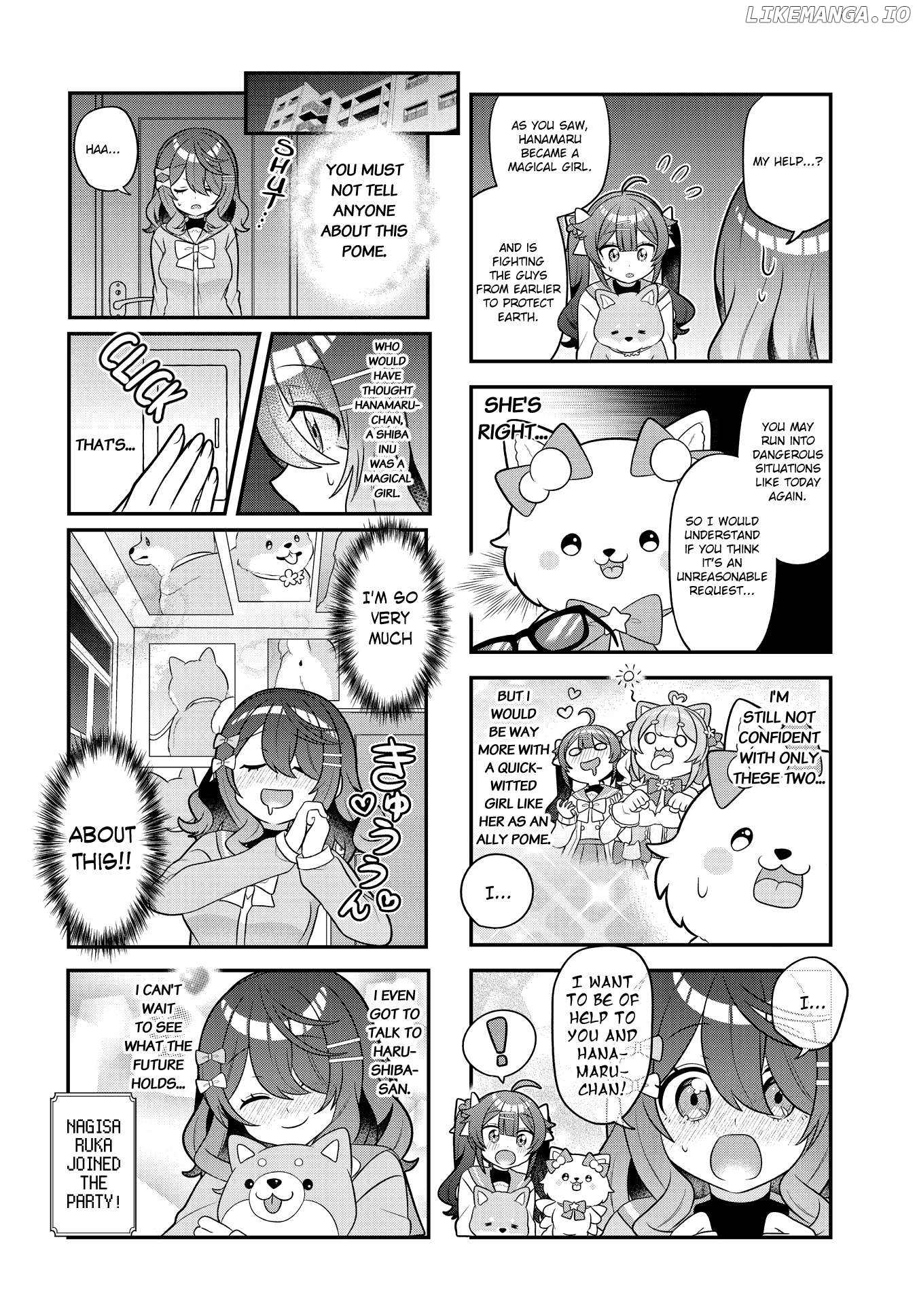 Mahou Shiba Inu★Hanamaru Chapter 5 - page 8