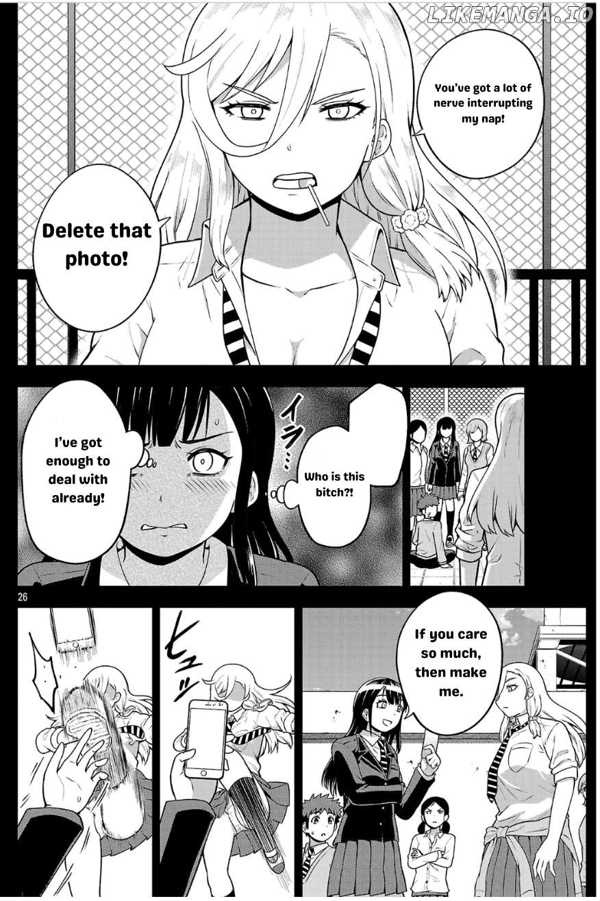Yankee JK Kuzuhana-chan: Another Side of the Heroine Chapter 3 - page 26