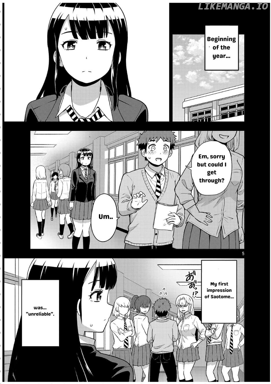 Yankee JK Kuzuhana-chan: Another Side of the Heroine Chapter 3 - page 5