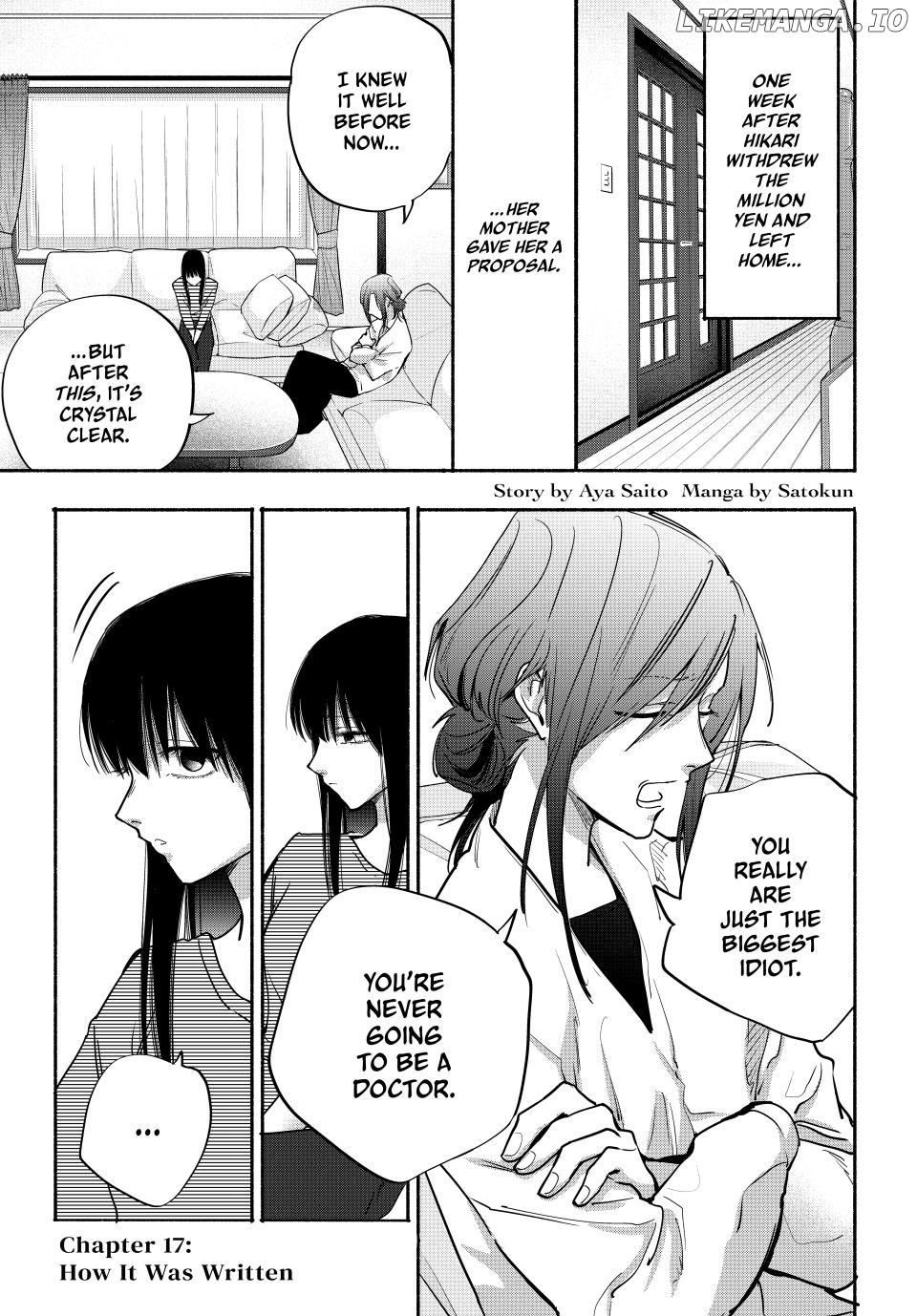 Haha to Iu Jubaku Chapter 17 - page 1