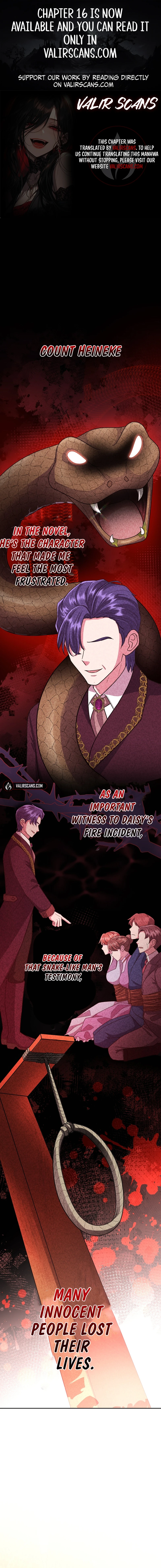 The Cursed Princess Must Rewind the Clock Chapter 11 - page 1