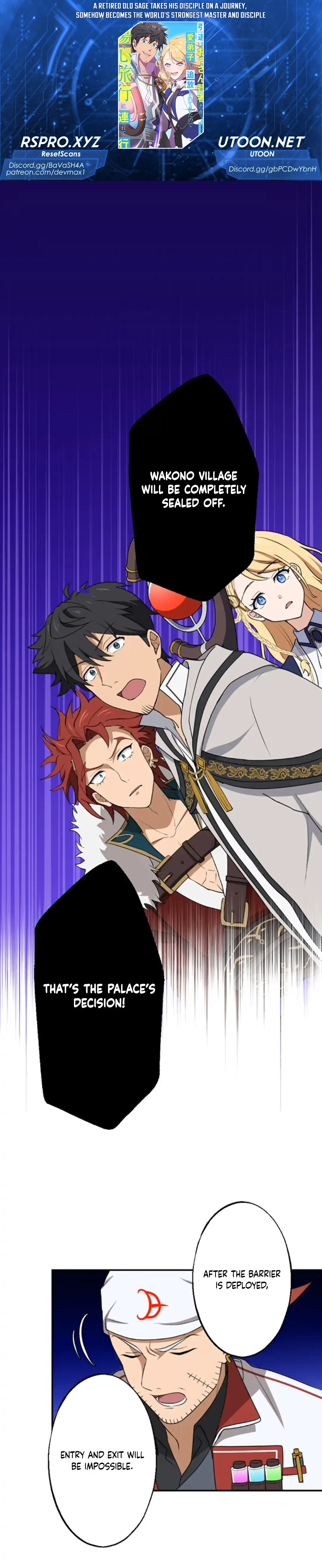 A Retired Old Sage Takes His Disciple on a Journey Chapter 10 - page 1