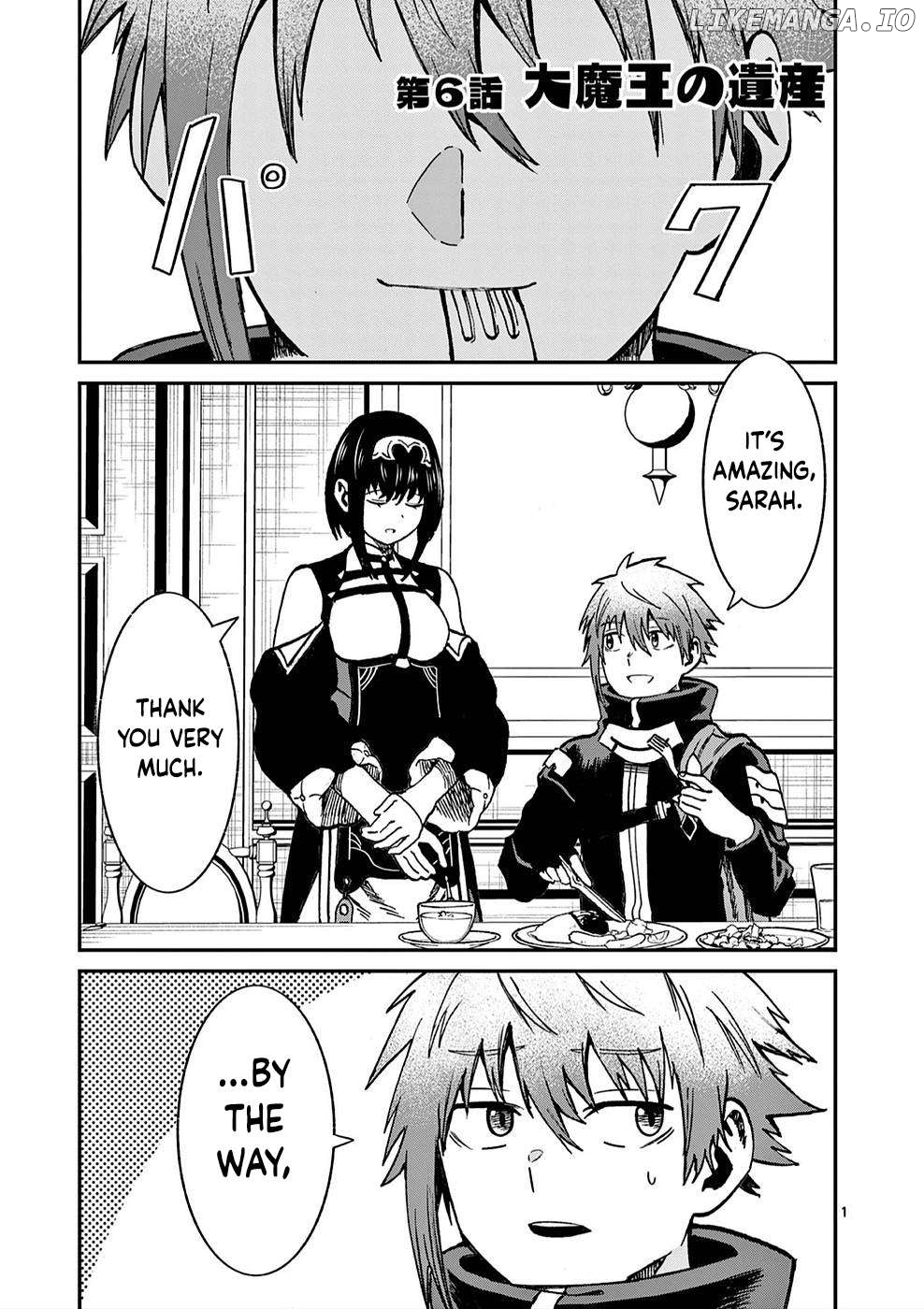 Power-Hara Genkai Yuusha, Maougun kara Koutaiguu de Scout sareru ~Yuusha Ranking 1-i na no ni Tedori ga Gomi sugite Seikatsu Dekimasen~ Chapter 6 - page 1