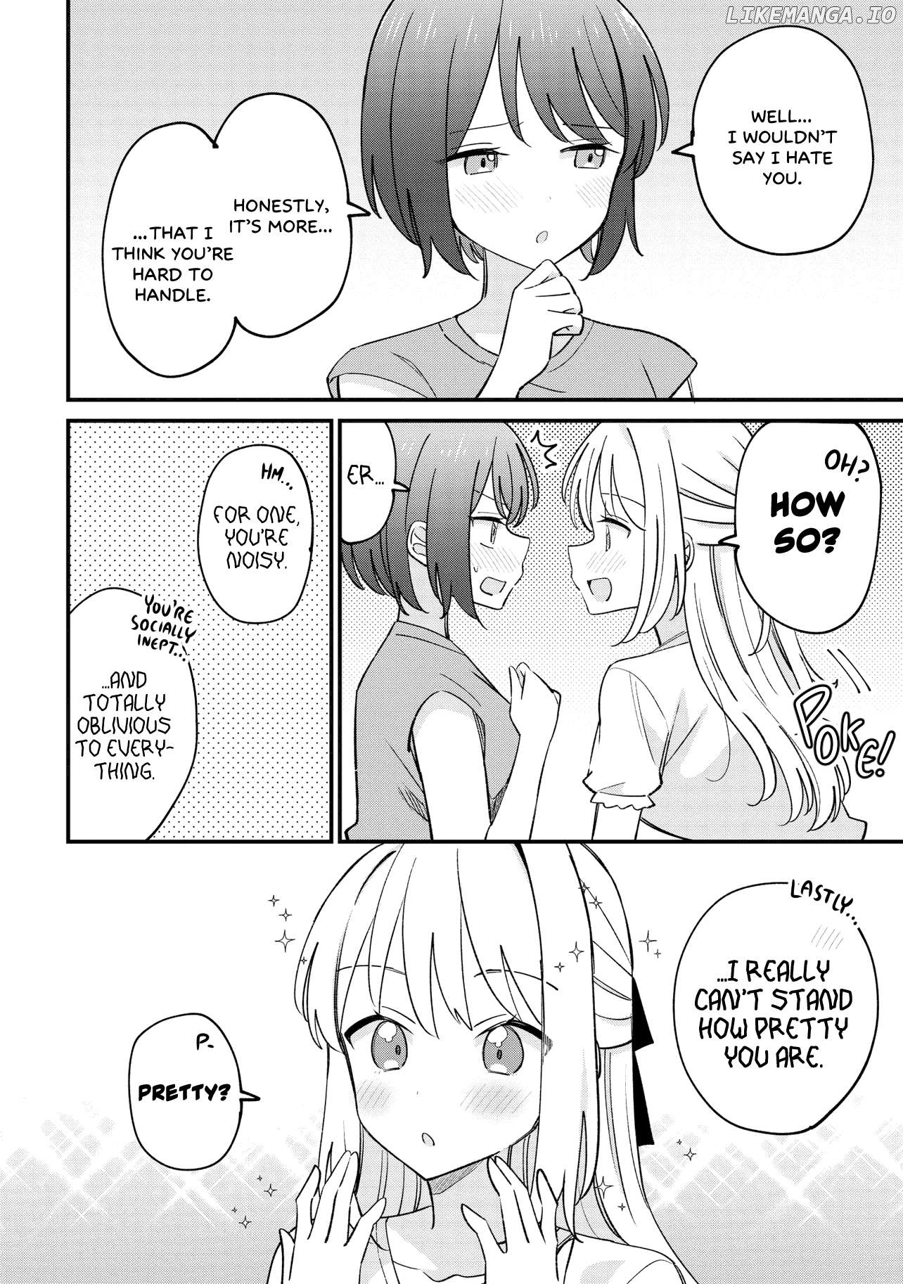 Kao dake yoi Classmate ga Yatara to Guigui Kuru Yuri no Hanashi Chapter 3 - page 10