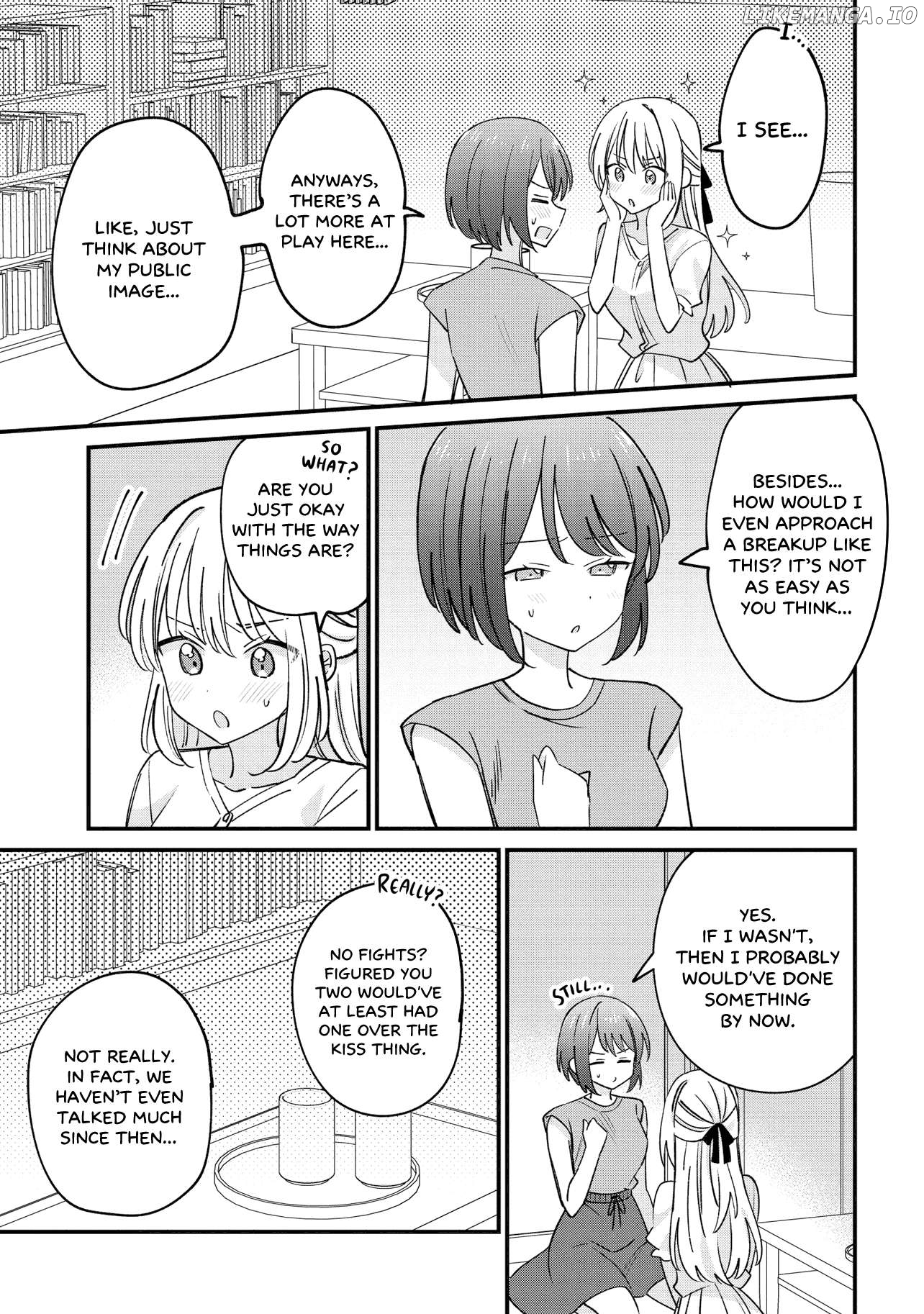 Kao dake yoi Classmate ga Yatara to Guigui Kuru Yuri no Hanashi Chapter 3 - page 11