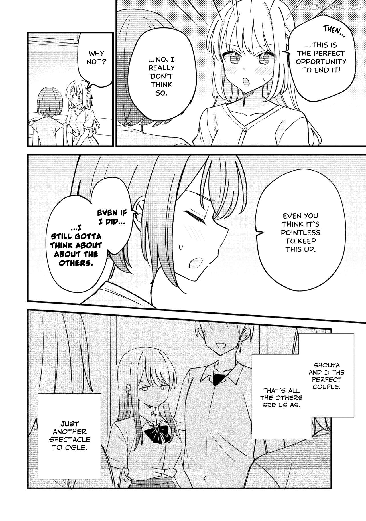 Kao dake yoi Classmate ga Yatara to Guigui Kuru Yuri no Hanashi Chapter 3 - page 12