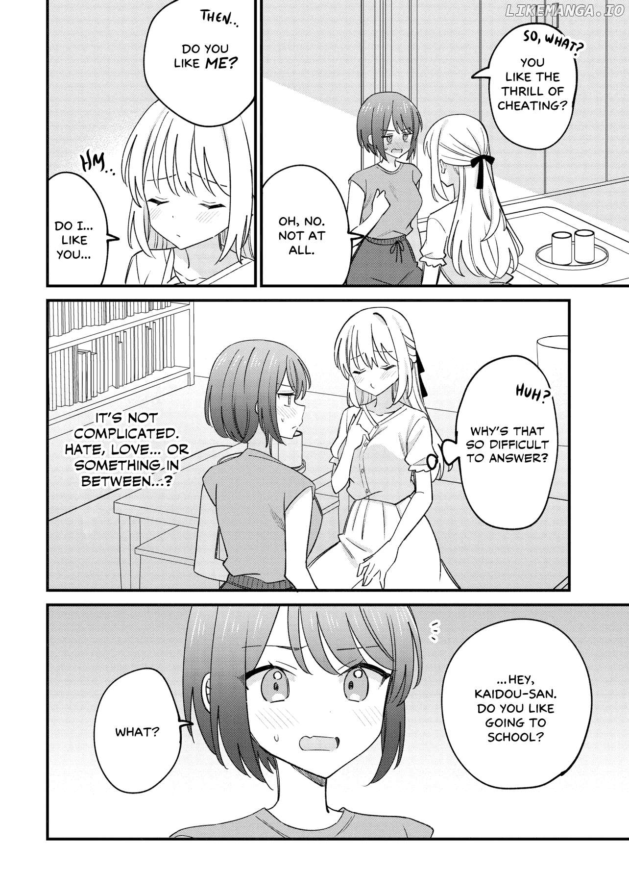 Kao dake yoi Classmate ga Yatara to Guigui Kuru Yuri no Hanashi Chapter 3 - page 2