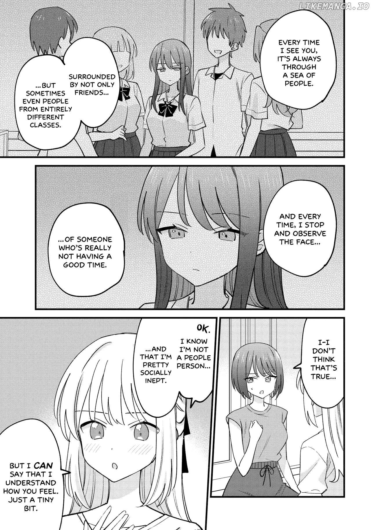 Kao dake yoi Classmate ga Yatara to Guigui Kuru Yuri no Hanashi Chapter 3 - page 3