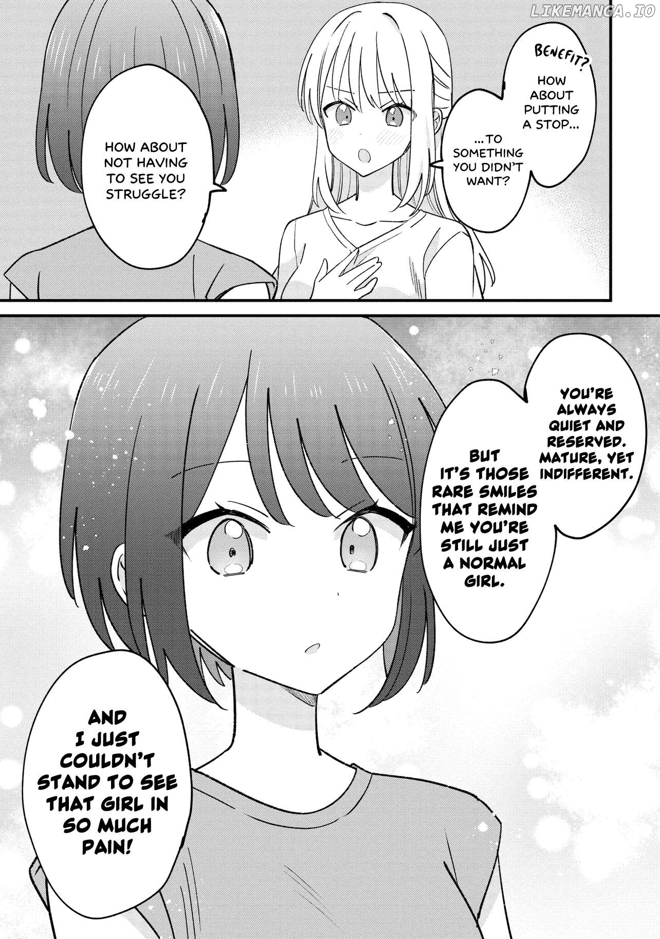 Kao dake yoi Classmate ga Yatara to Guigui Kuru Yuri no Hanashi Chapter 3 - page 5