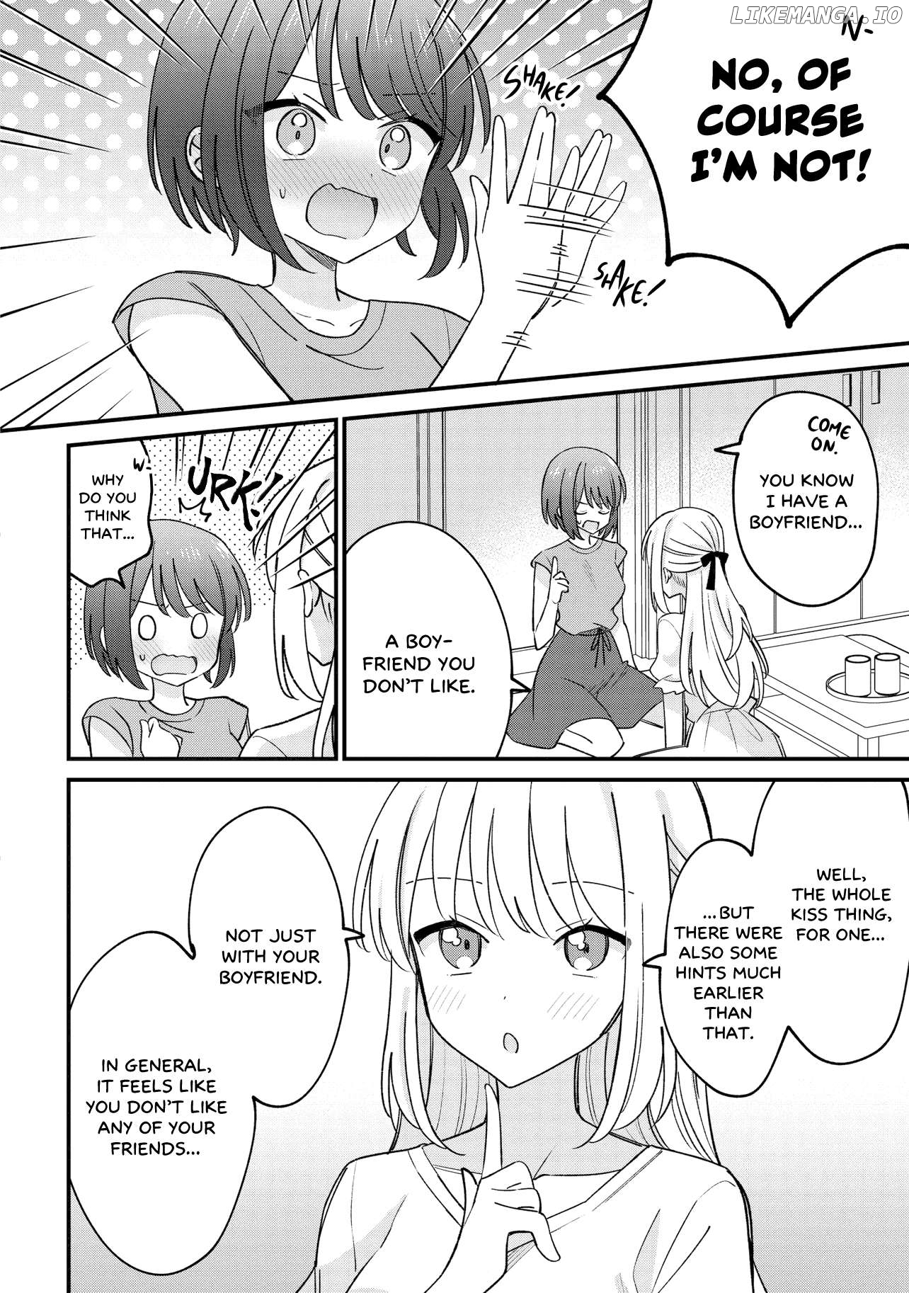 Kao dake yoi Classmate ga Yatara to Guigui Kuru Yuri no Hanashi Chapter 3 - page 8