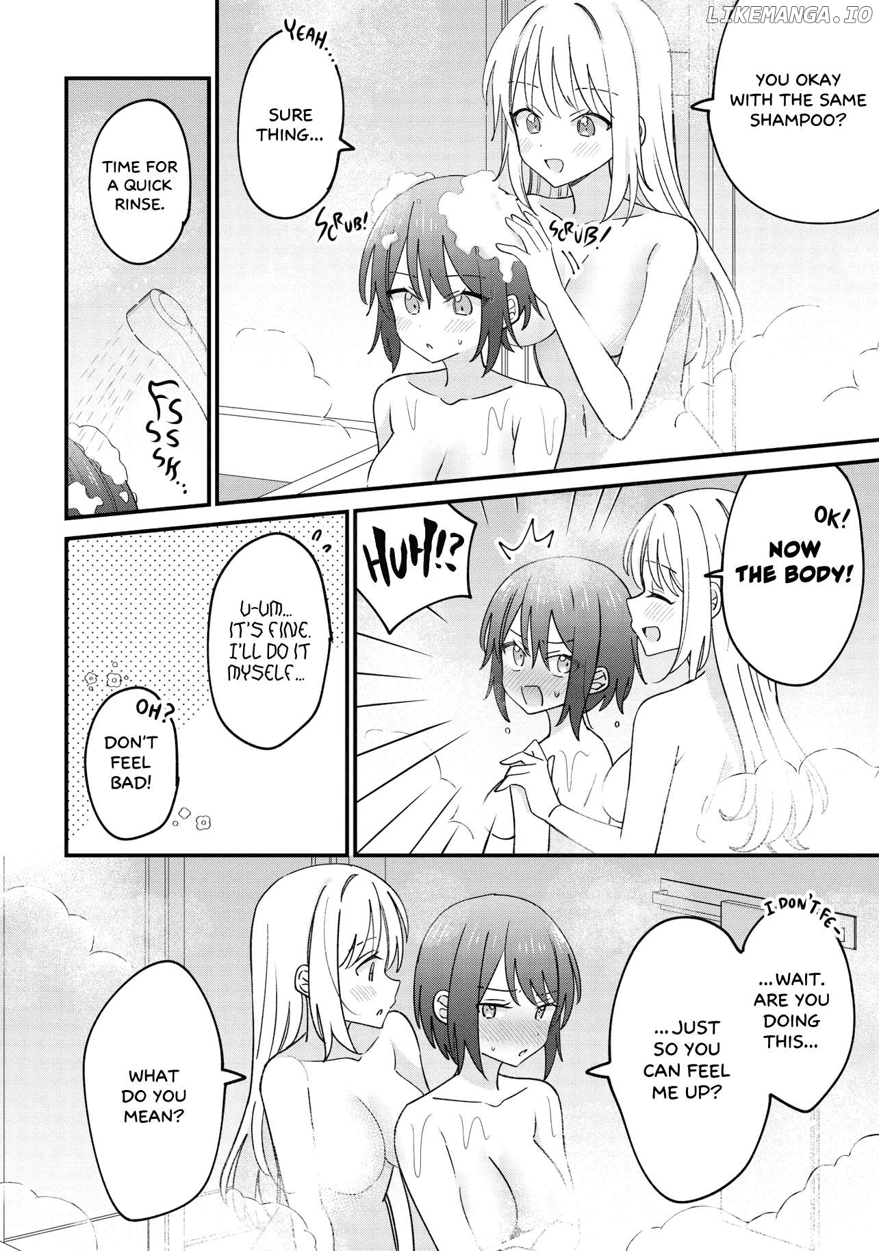 Kao dake yoi Classmate ga Yatara to Guigui Kuru Yuri no Hanashi Chapter 3.1 - page 1