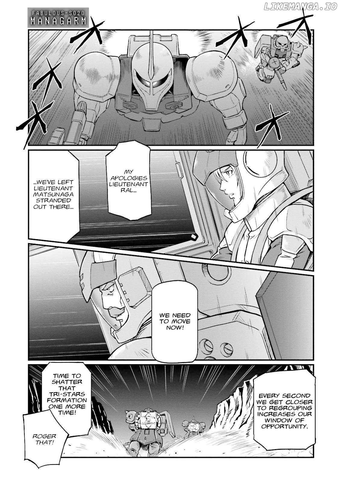 Mobile Suit Gundam MSV-R Legend of the Universal Century Heroes: The Fabulous Shin Matsunaga Chapter 20 - page 1