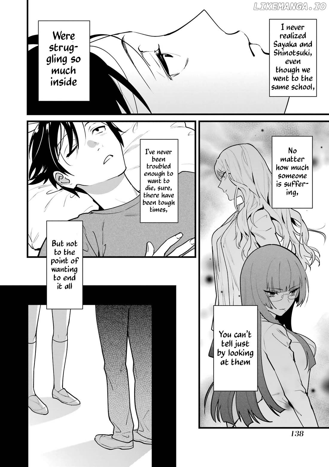 6-nin no Shinanai Shoujo to Kanarazu Shinu Unmei no Hito Chapter 8 - page 14